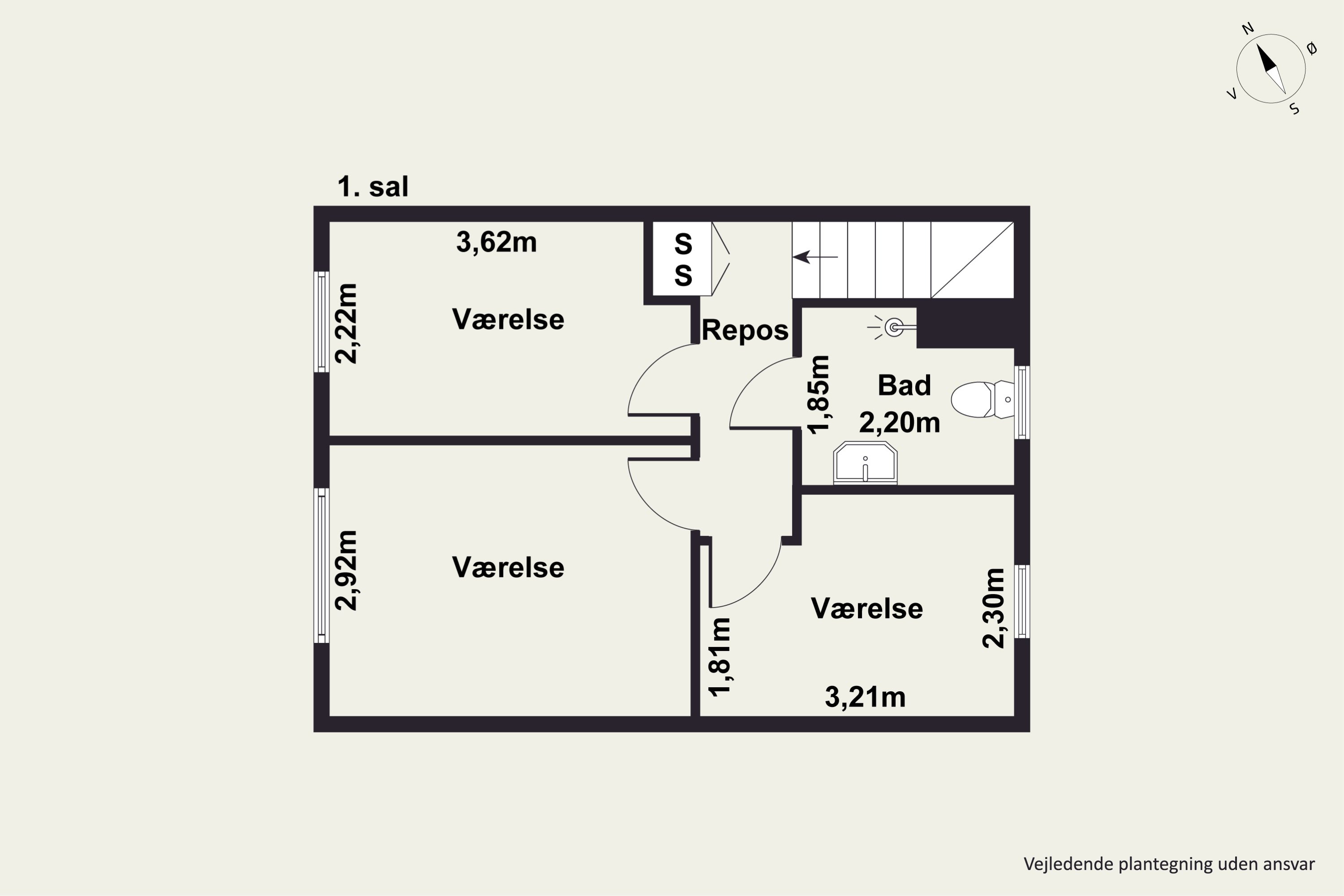 Plantegninger billede af Buddinge Hovedgade 228E, 2880 Bagsværd