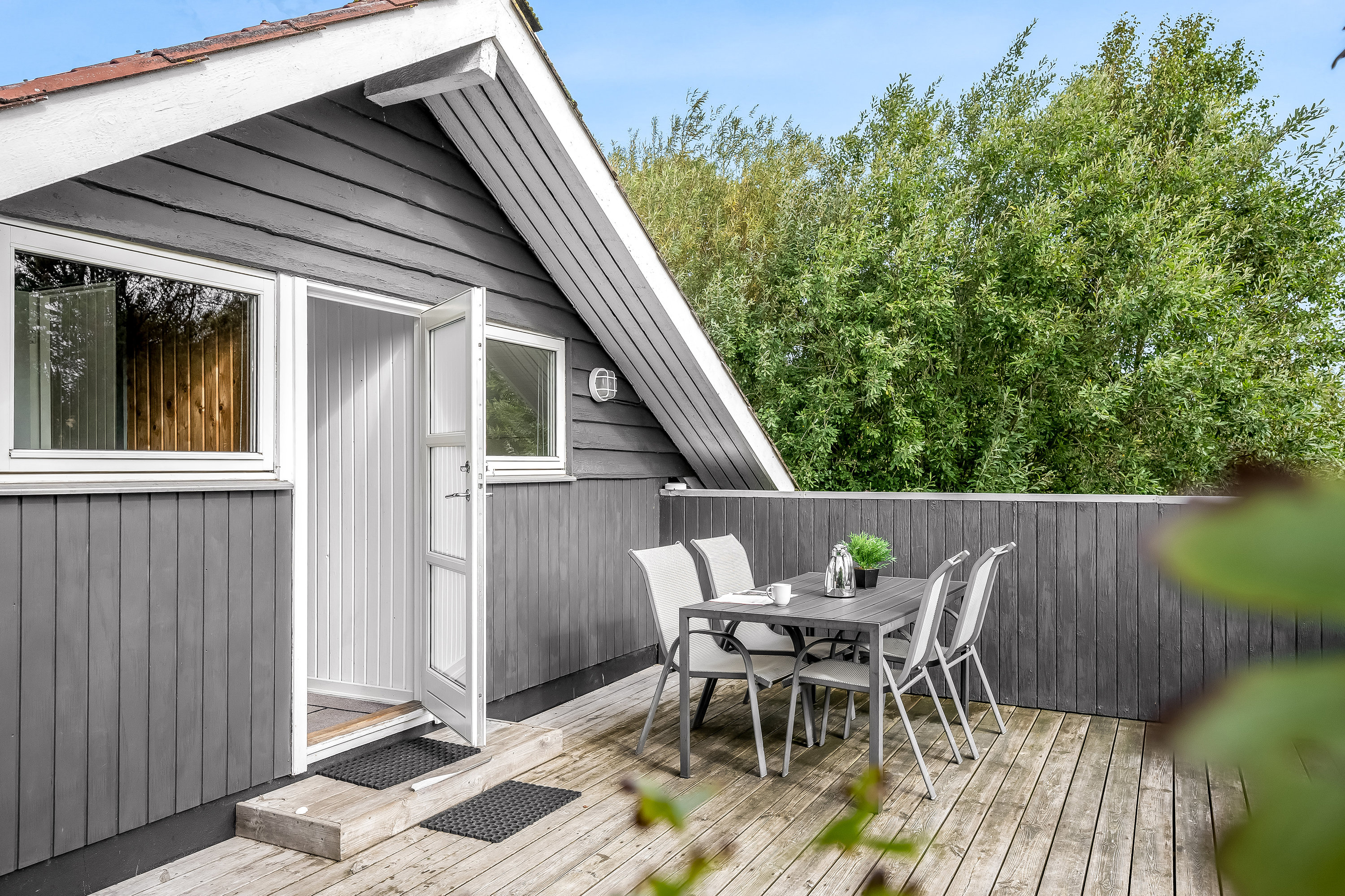 Fremhævet terrasse billede i fuldskærmstilstand. Billede af Vesten Sandene 27, Sønderho, 6720 Fanø