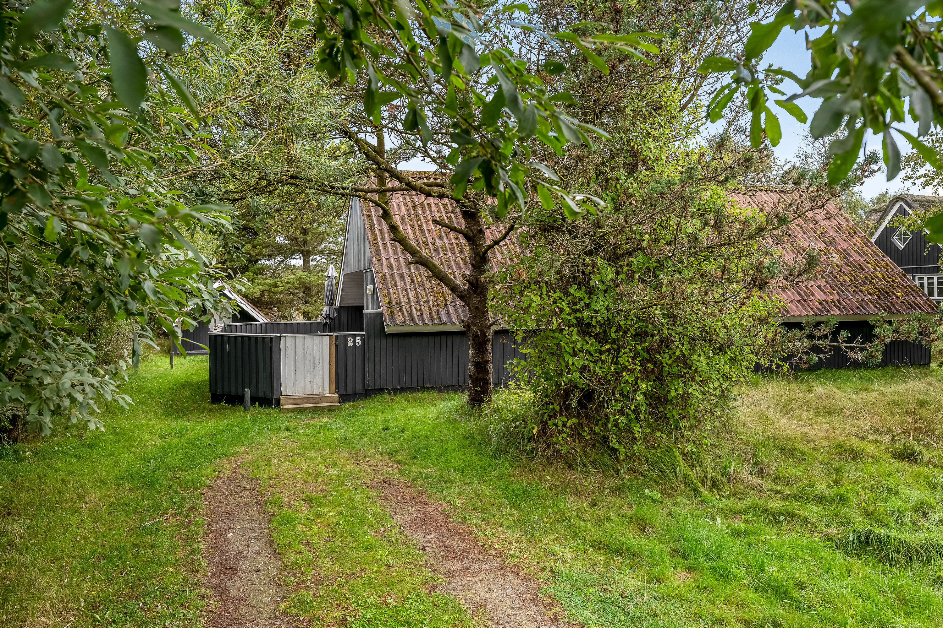 Fremhævet facade billede i fuldskærmstilstand. Billede af Vesten Sandene 25, Sønderho, 6720 Fanø
