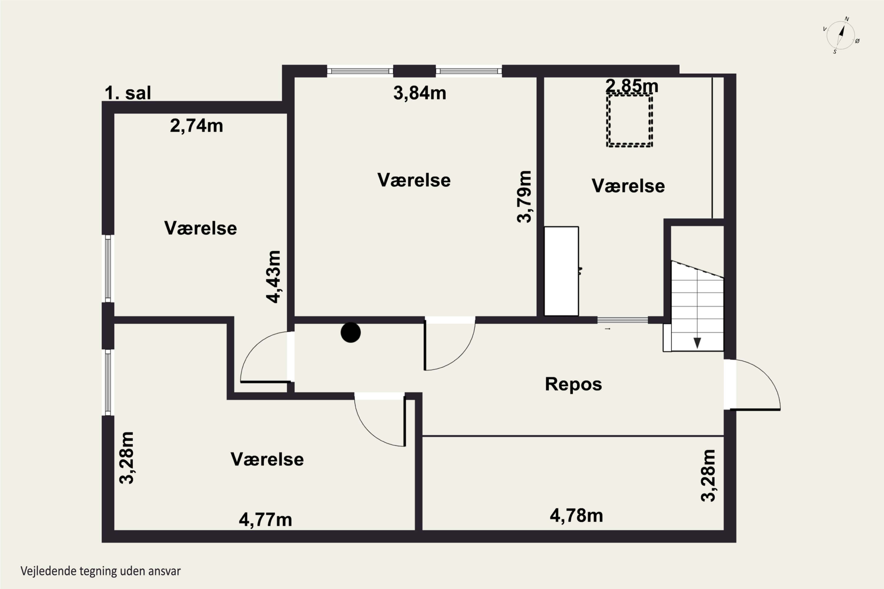 Plantegninger billede af Teglgård 4B, Vilsbæk, 6330 Padborg