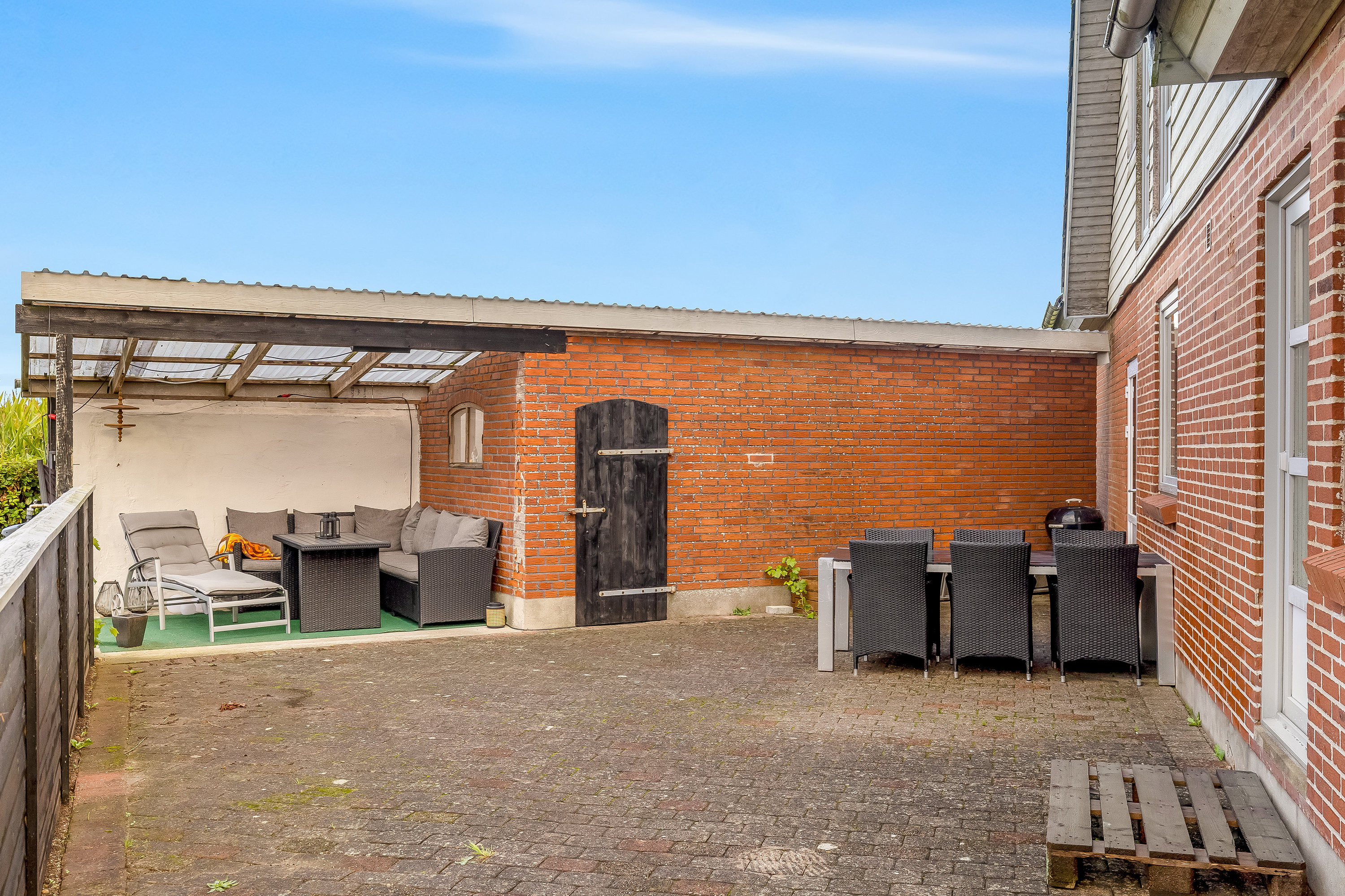 Fremhævet terrasse billede i fuldskærmstilstand. Billede af Ravsted Storegade 53, 6372 Bylderup-Bov