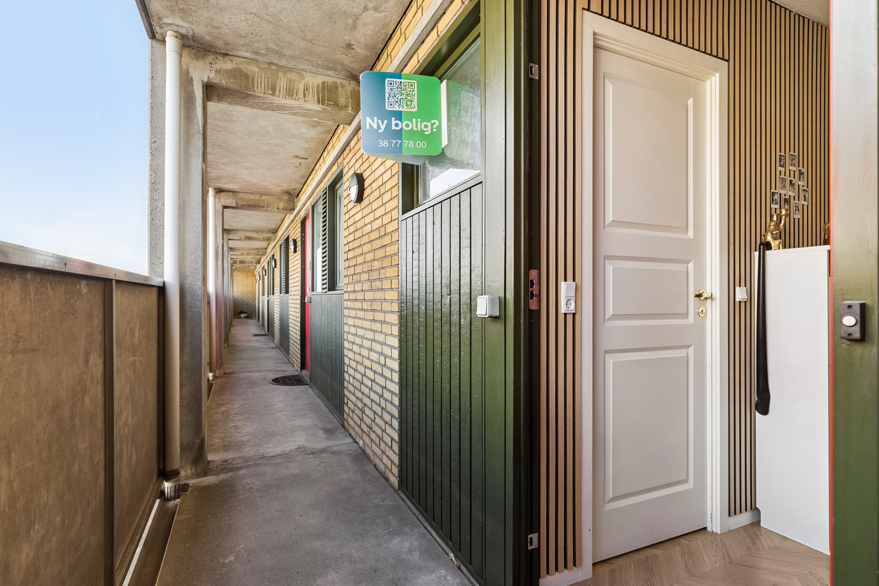 Fremhævet gang billede i fuldskærmstilstand. Billede af Jyllingevej 7, 2. 8., 2720 Vanløse