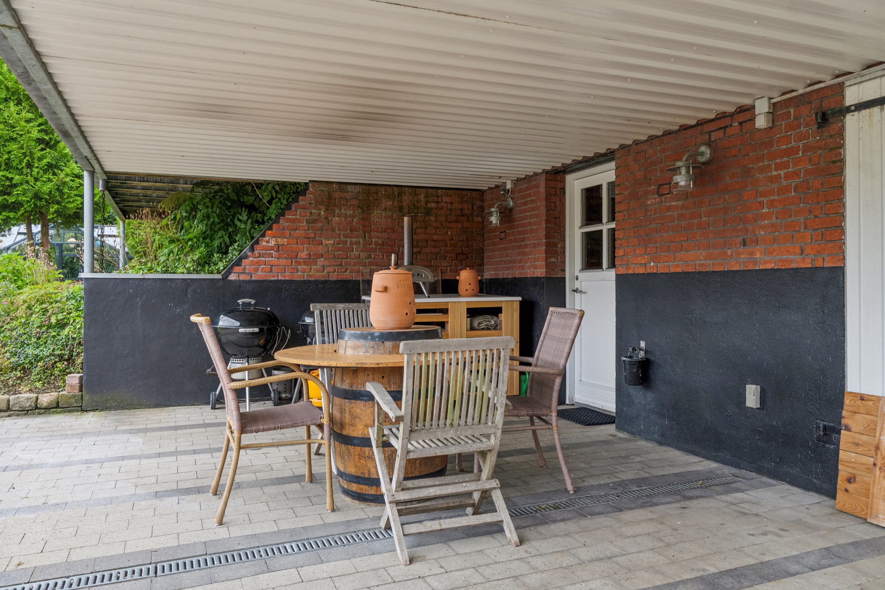 Fremhævet terrasse billede i fuldskærmstilstand. Billede af Gammel Viborgvej 5, Guldbæk, 9530 Støvring