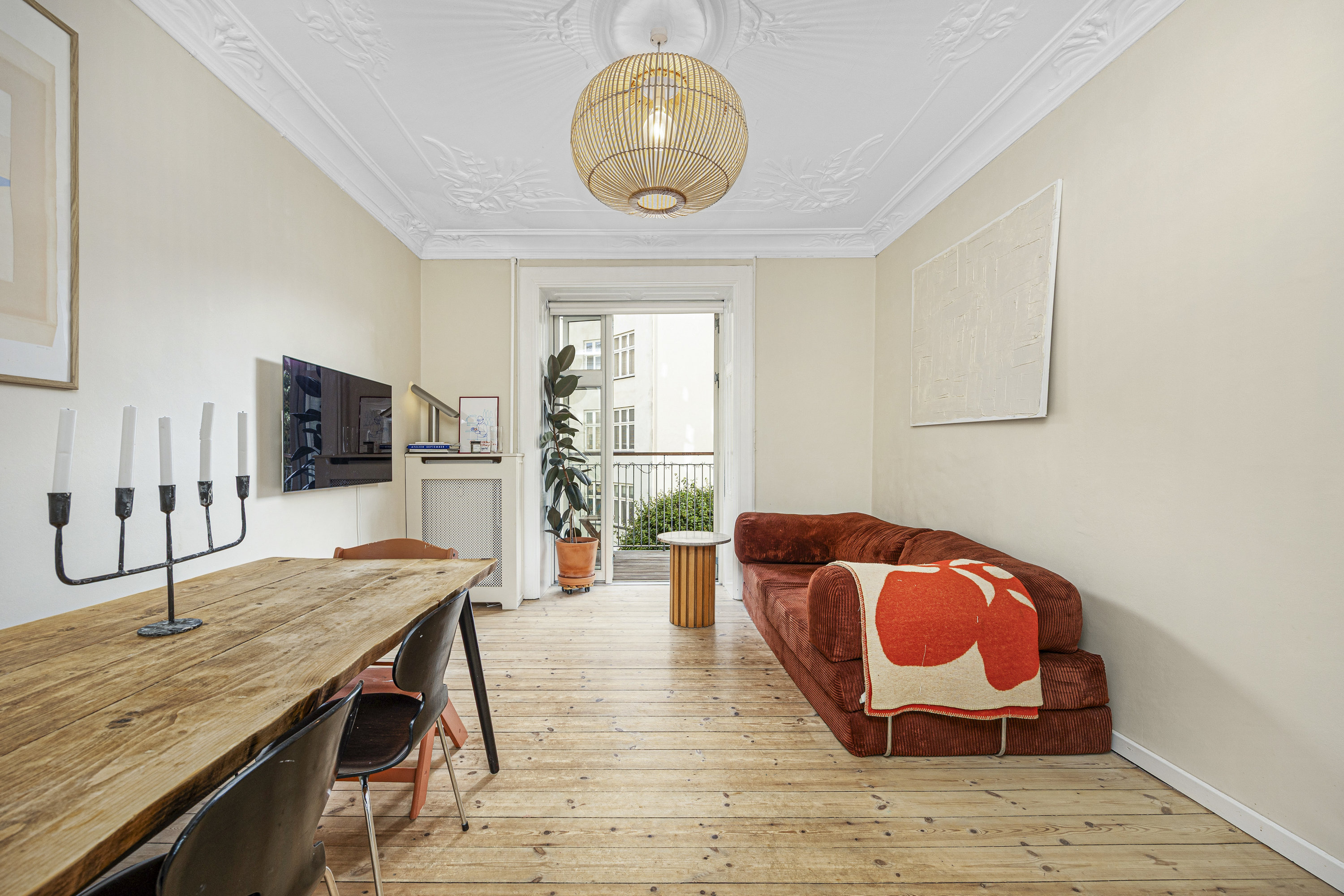 Fremhævet  billede i fuldskærmstilstand. Billede af Nordre Fasanvej 16, 1. tv., 2000 Frederiksberg