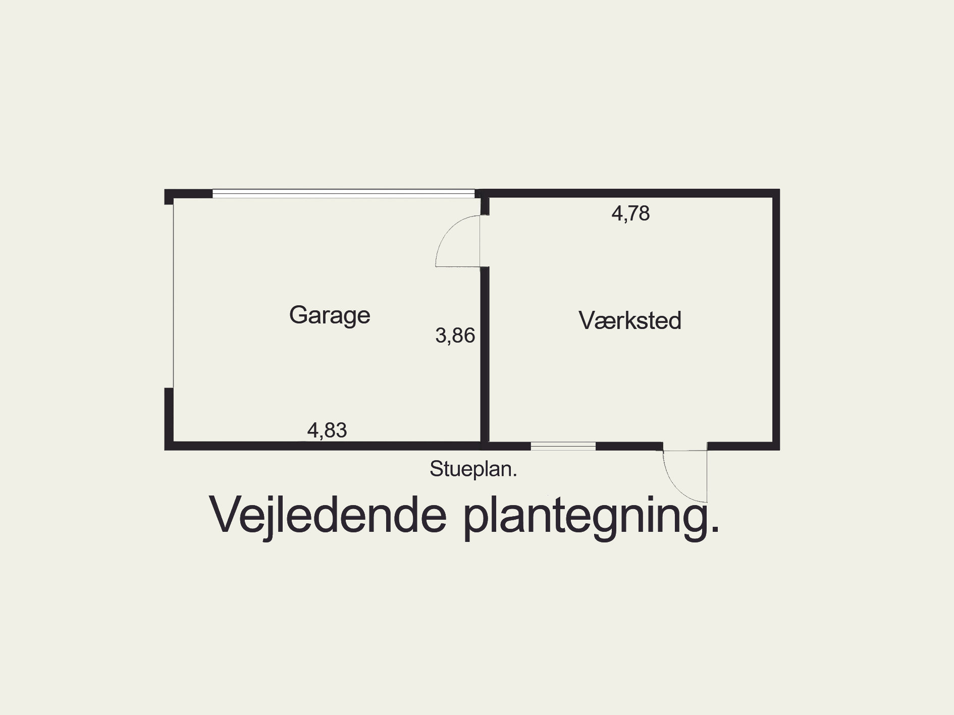 Plantegninger billede af Østergaardsvej 27, 5683 Haarby