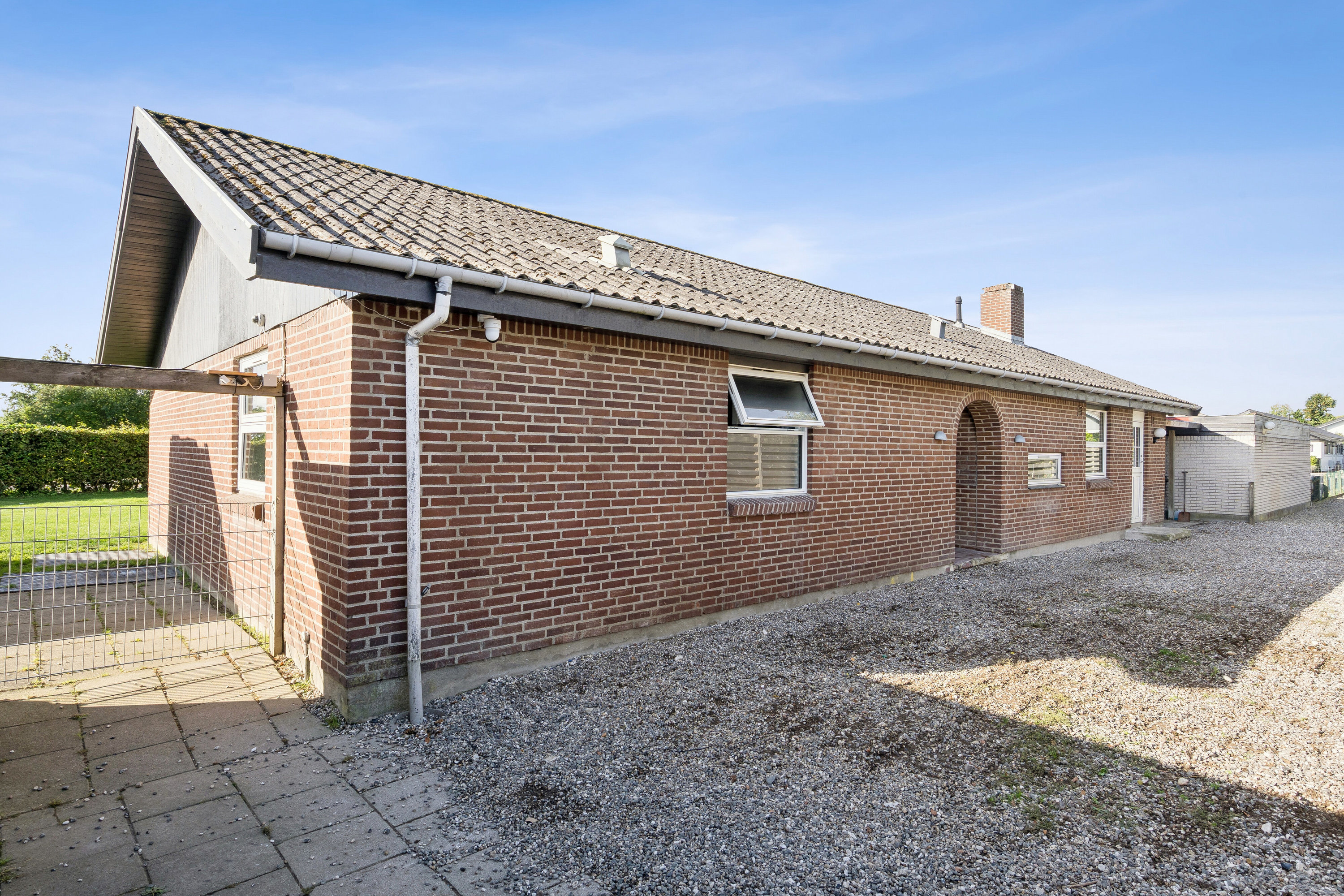 Fremhævet facade billede i fuldskærmstilstand. Billede af Fasanvænget 4, Dalby, 4690 Haslev