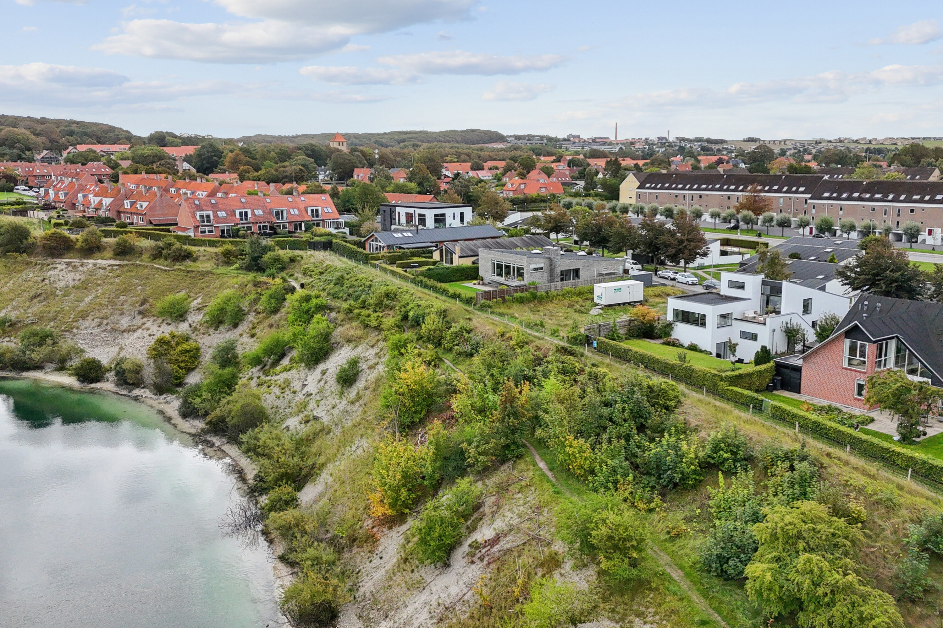 Fremhævet luftfoto billede i fuldskærmstilstand. Billede af Bundgårdsvej 58, Hasseris, 9000 Aalborg