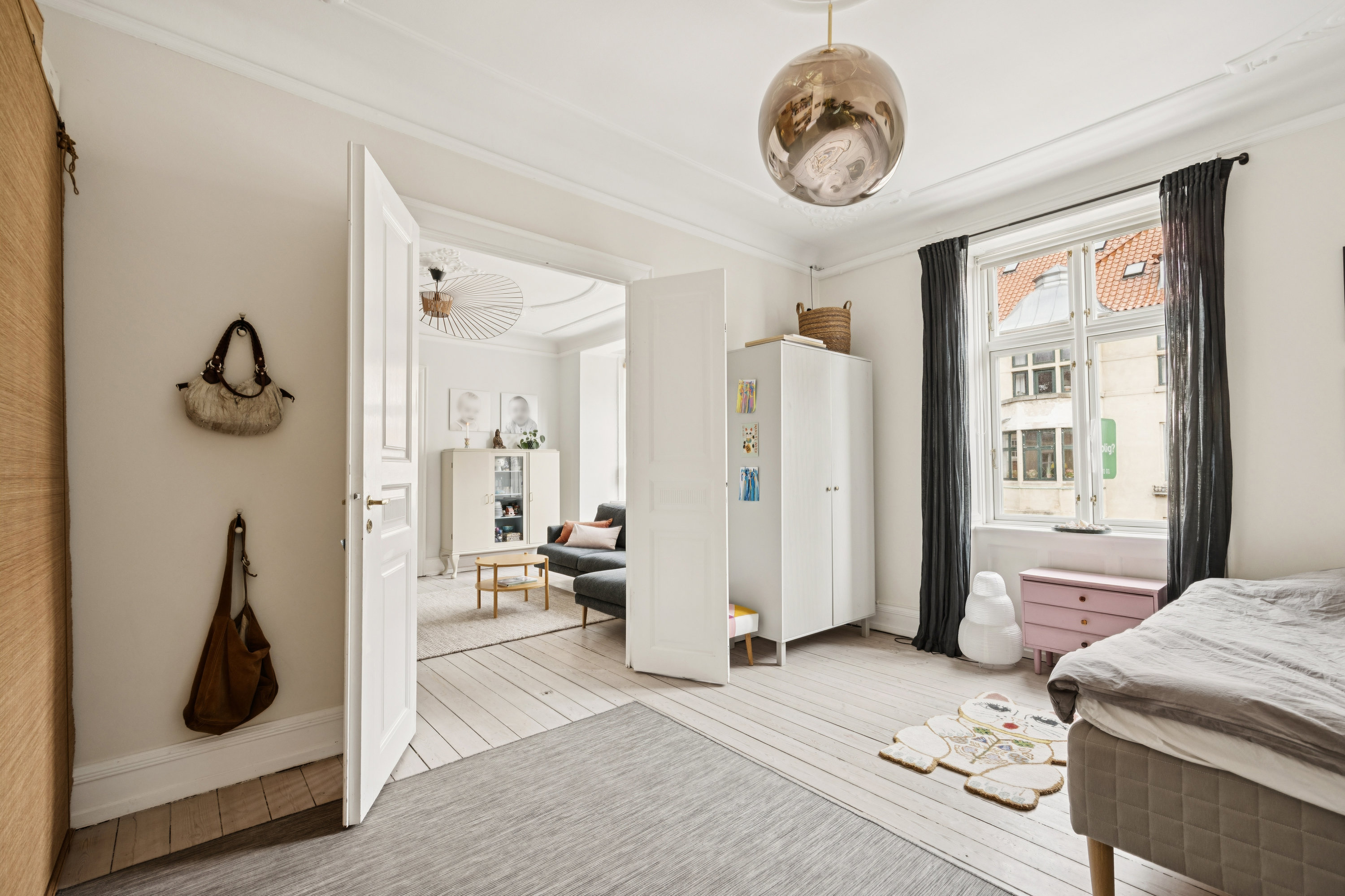 Fremhævet værelse billede i fuldskærmstilstand. Billede af Henrik Steffens Vej 1, 3. tv., 1866 Frederiksberg C