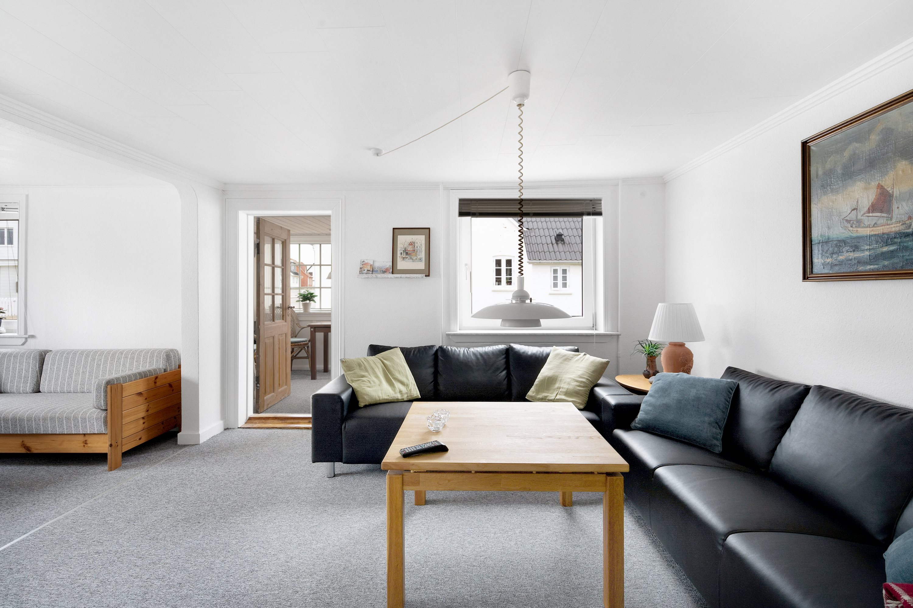 Fremhævet stue billede i fuldskærmstilstand. Billede af Vesterhavsgade 77, Vorupør, 7700 Thisted