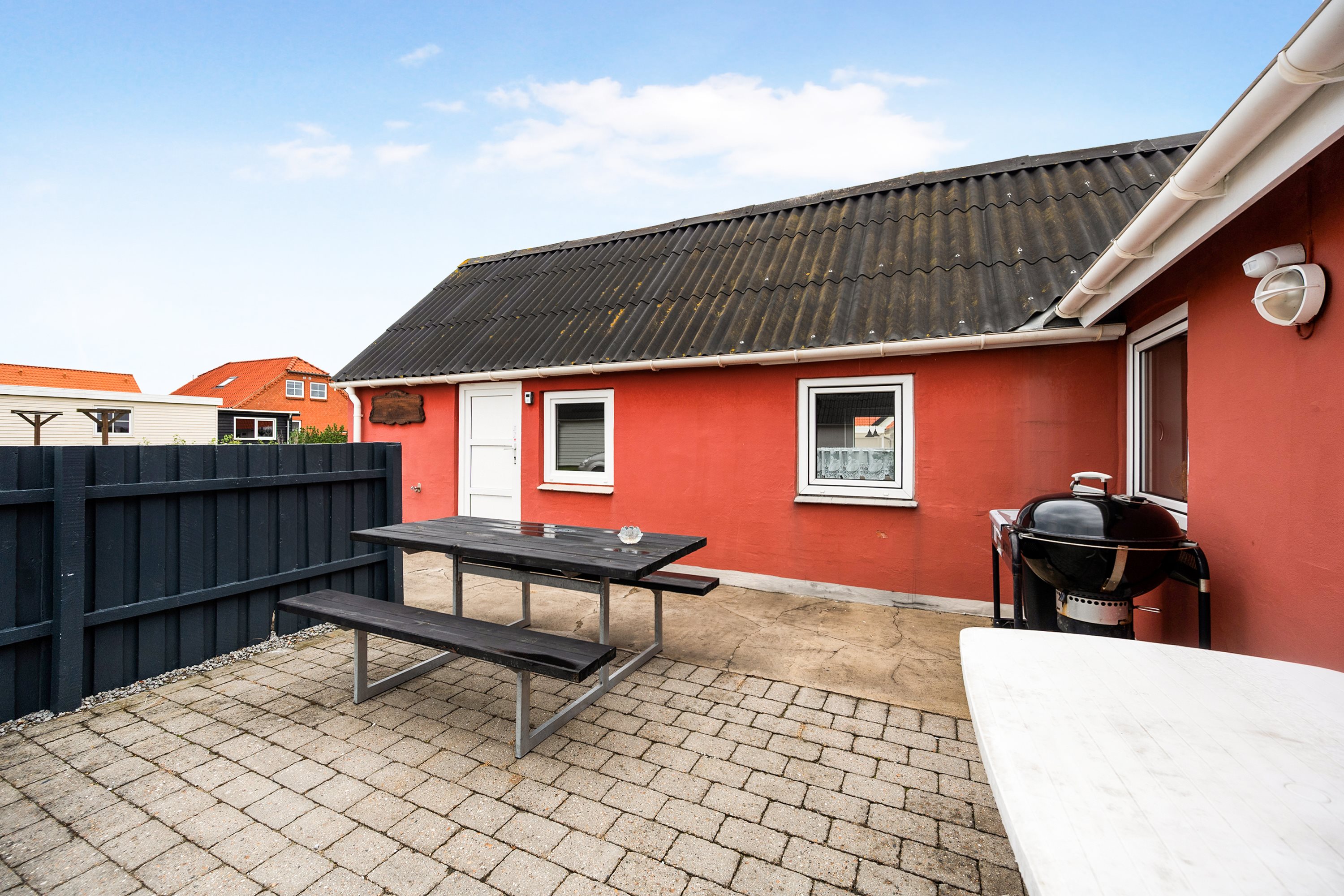 Fremhævet terrasse billede i fuldskærmstilstand. Billede af Vesterhavsgade 77, Vorupør, 7700 Thisted