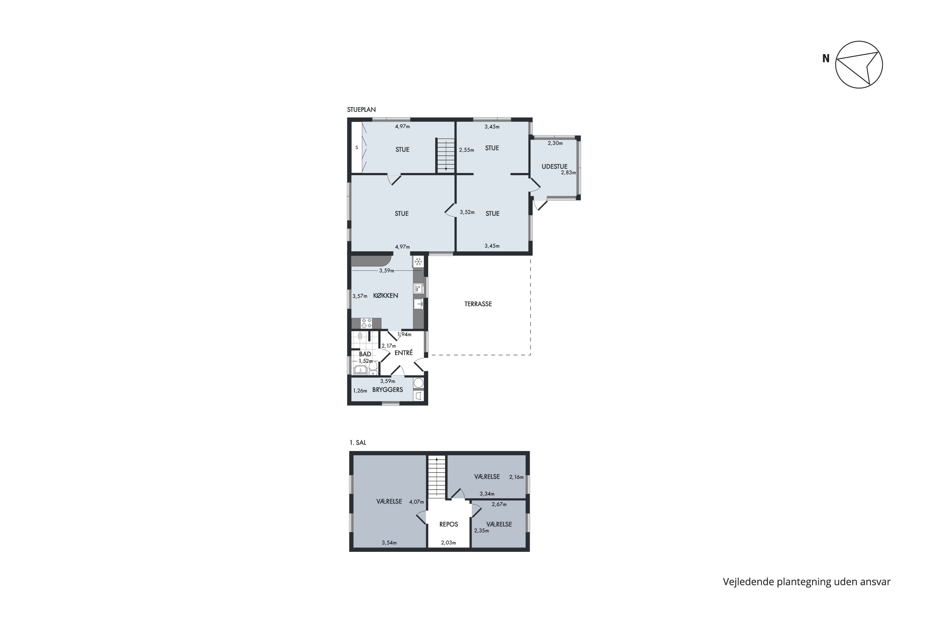 Plantegninger billede af Vesterhavsgade 77, Vorupør, 7700 Thisted