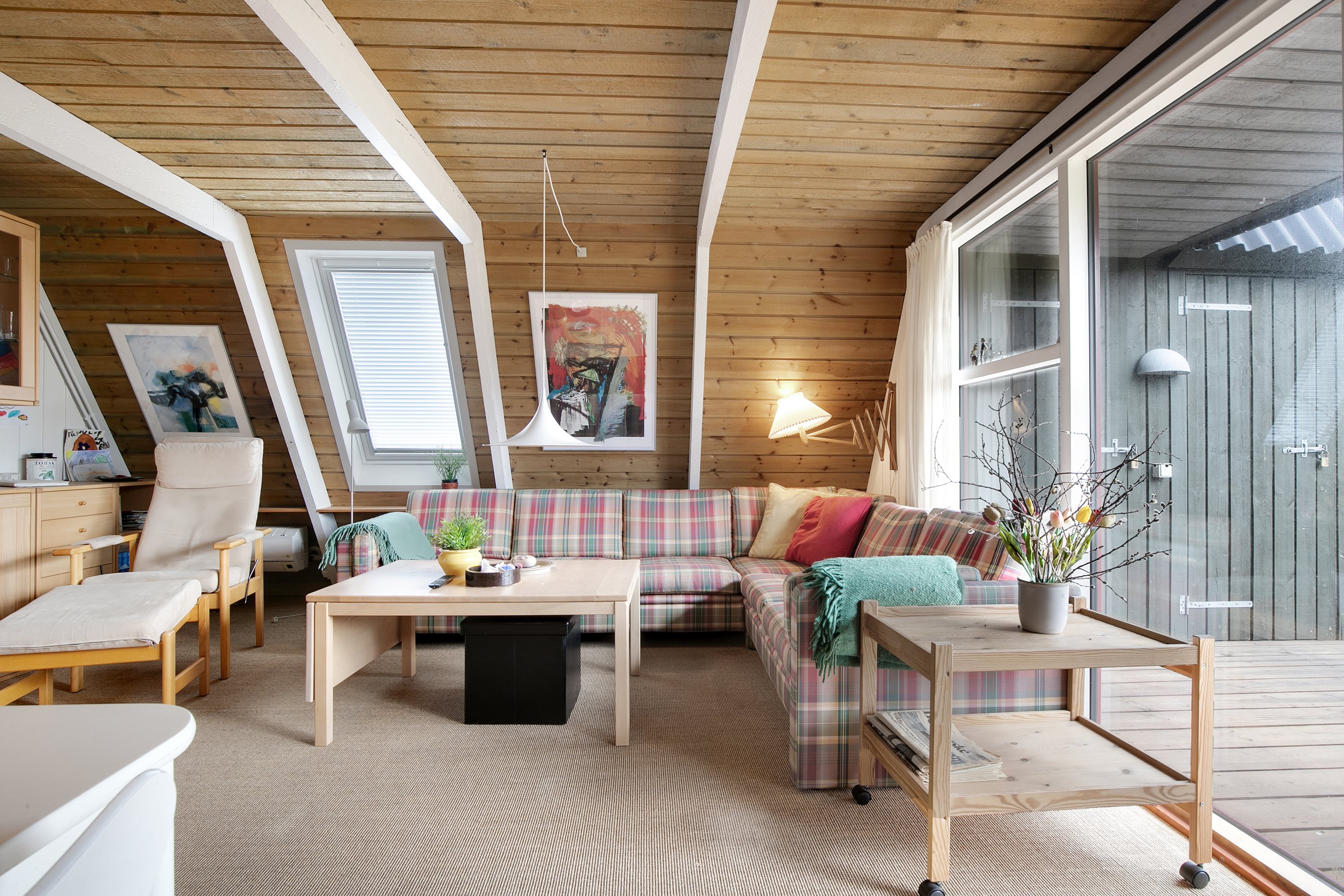 Fremhævet stue billede i fuldskærmstilstand. Billede af Golfsvinget 212, Gatten, 9640 Farsø