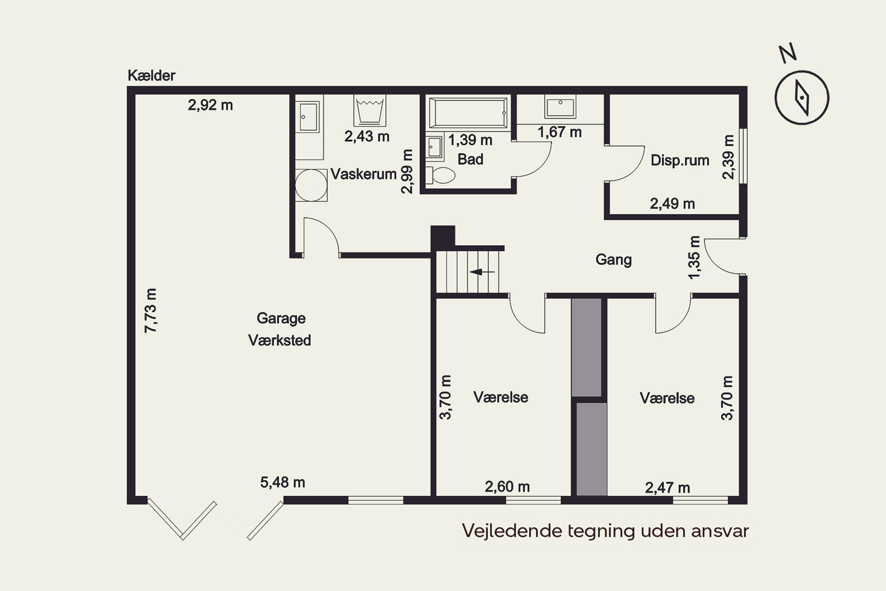 Plantegninger billede af Ringvejen 8, Bredballe, 7120 Vejle Øst