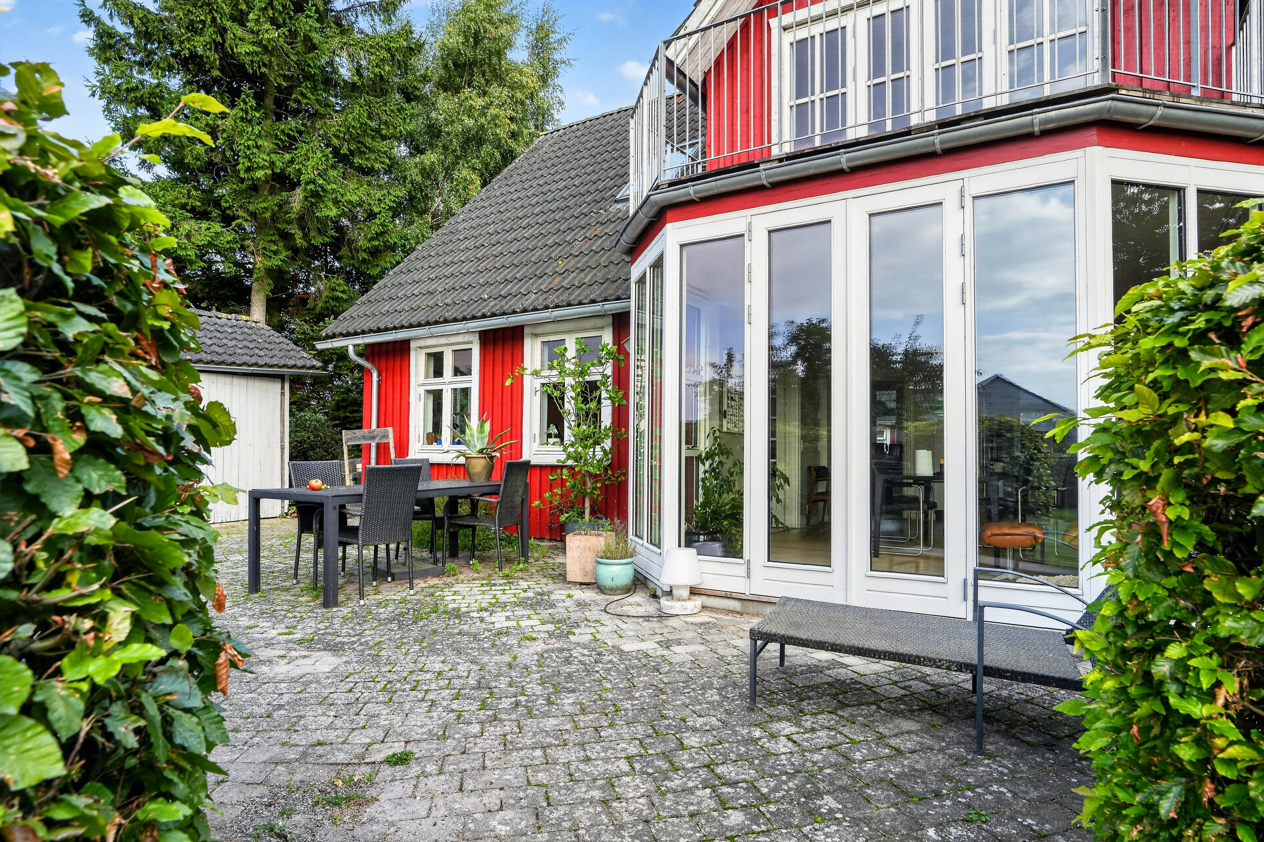 Fremhævet terrasse billede i fuldskærmstilstand. Billede af Vangevej 15, Soderup Vest, 4340 Tølløse