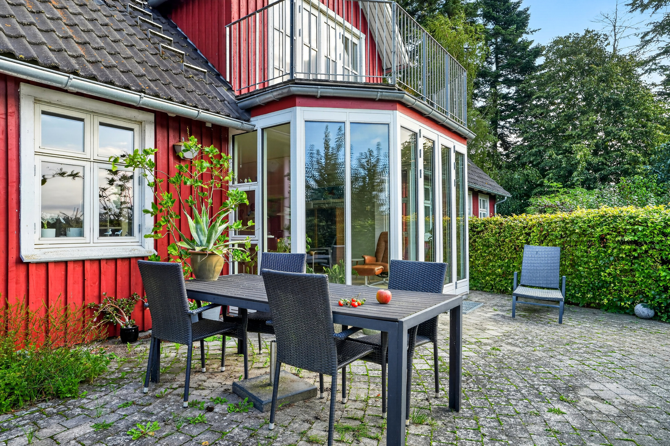 Fremhævet terrasse billede i fuldskærmstilstand. Billede af Vangevej 15, Soderup Vest, 4340 Tølløse