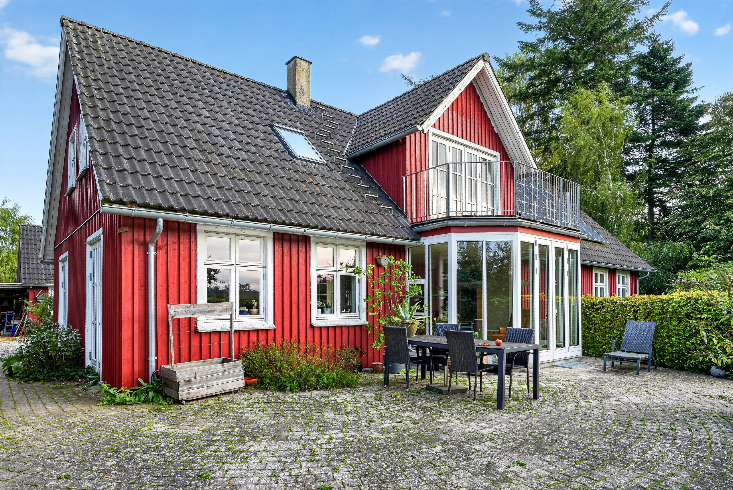 Fremhævet terrasse billede i fuldskærmstilstand. Billede af Vangevej 15, Soderup Vest, 4340 Tølløse