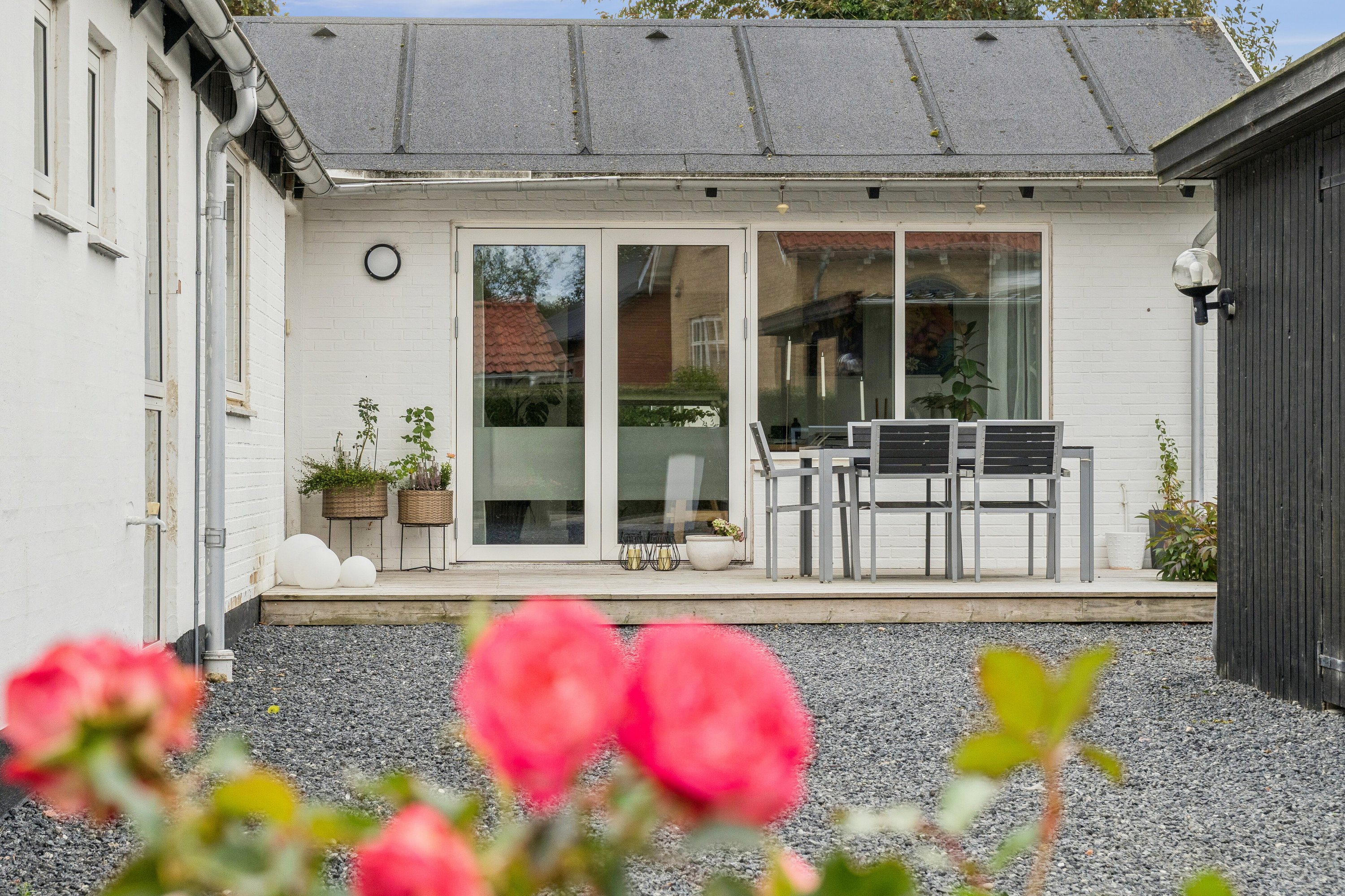 Fremhævet terrasse billede i fuldskærmstilstand. Billede af Grønnevej 13, 9800 Hjørring