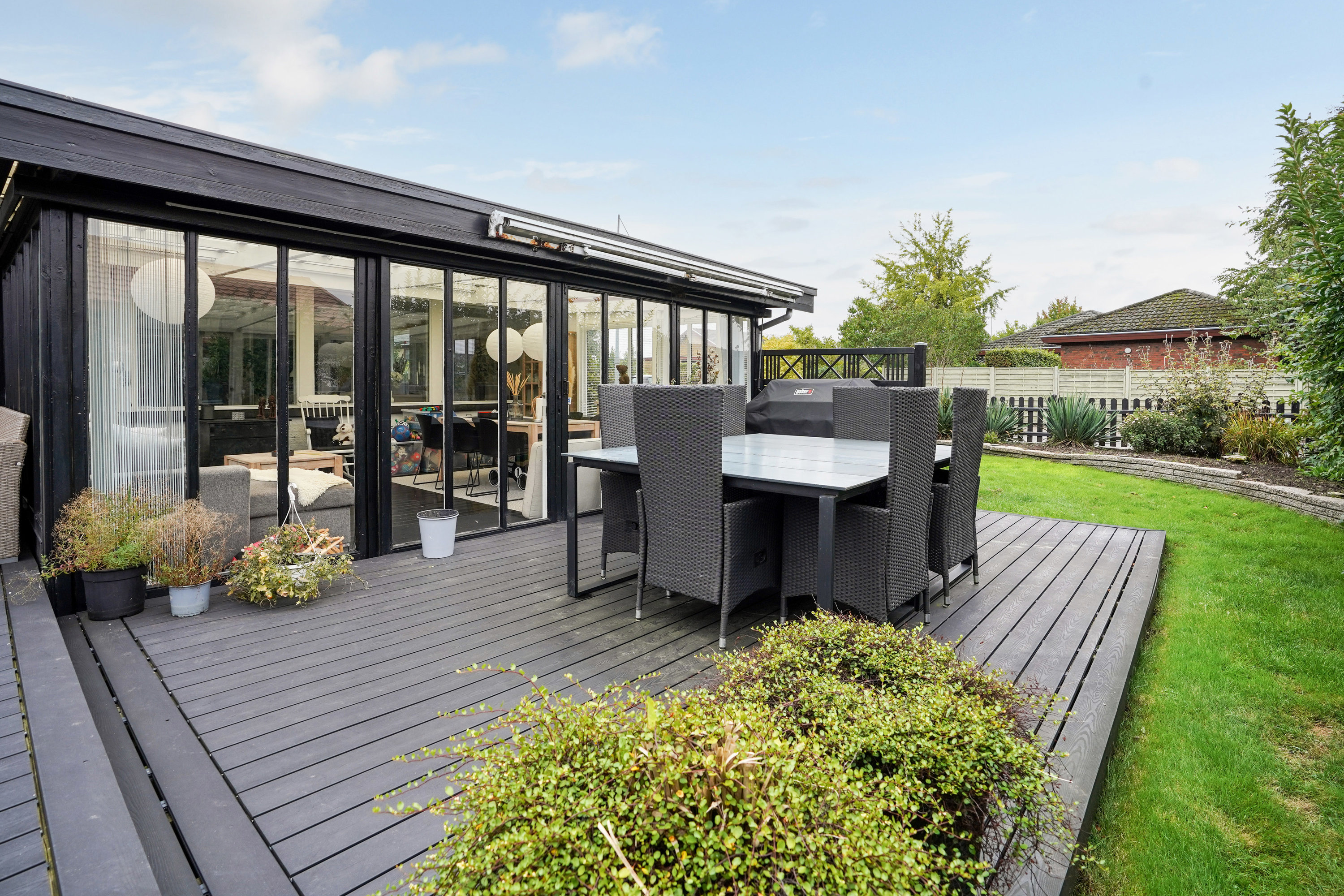 Fremhævet terrasse billede i fuldskærmstilstand. Billede af Tobaksvænget 10, 5500 Middelfart