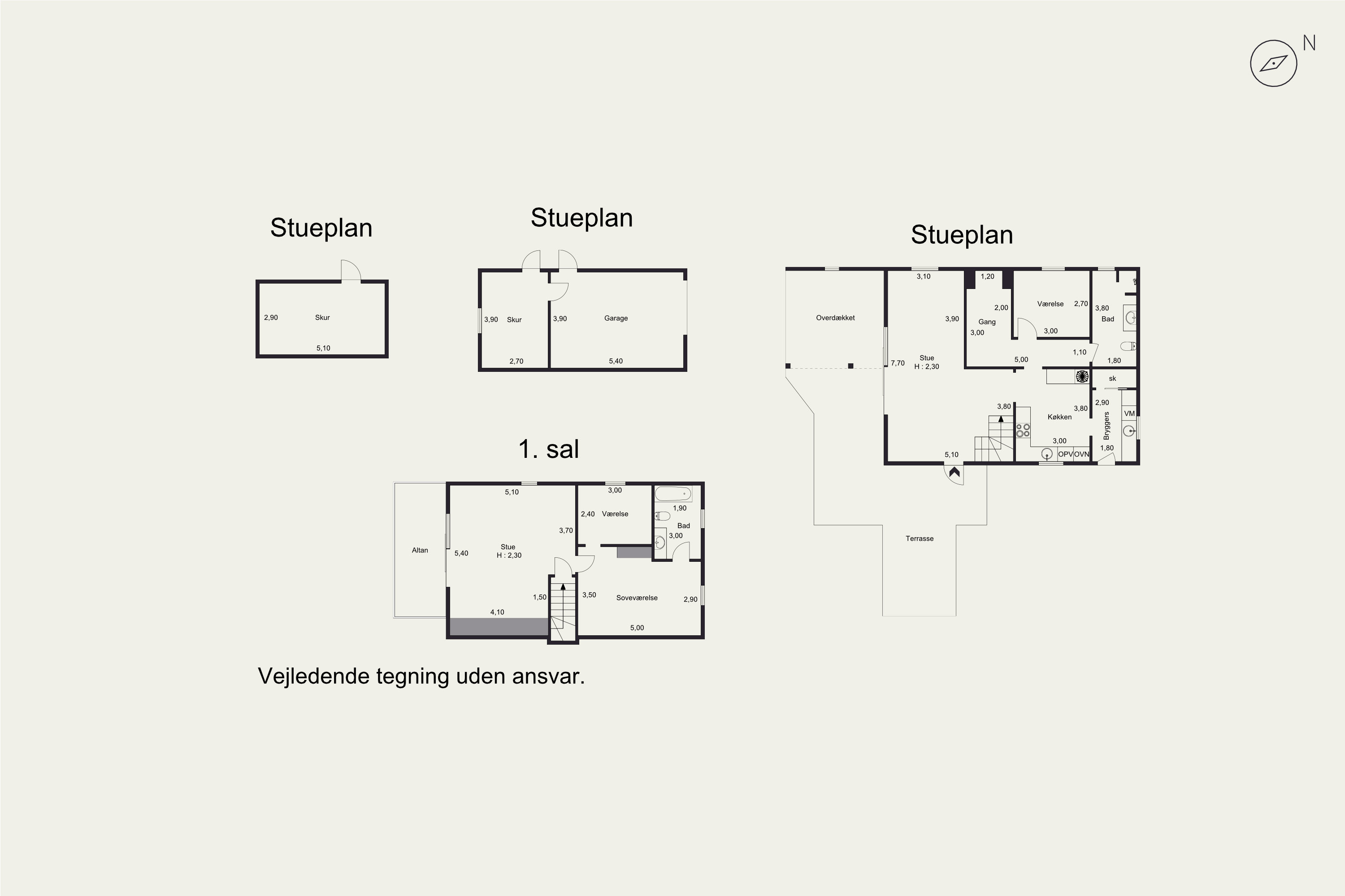 Plantegninger billede af Jægerskoven 61, 6520 Toftlund