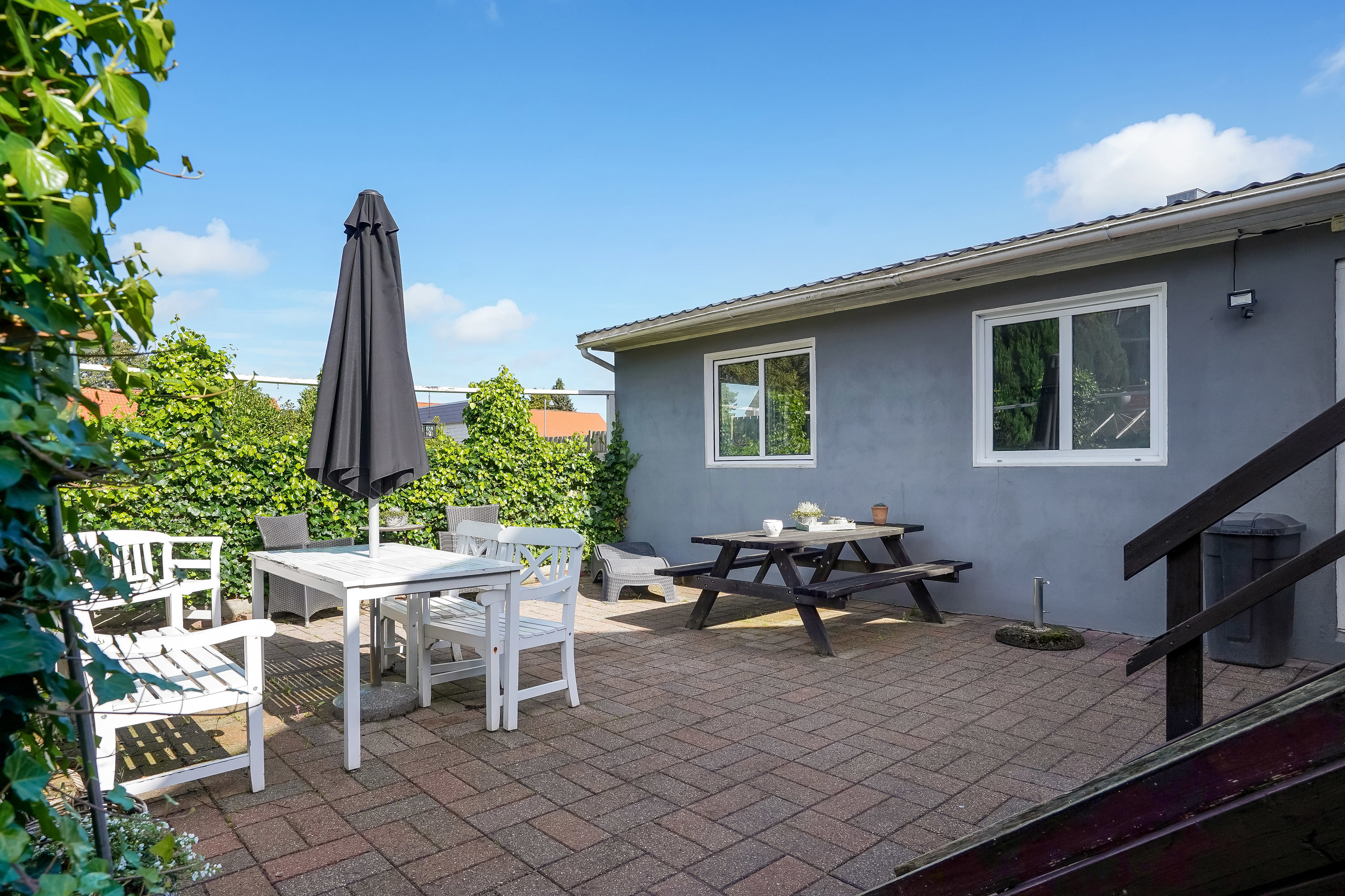 Fremhævet terrasse billede i fuldskærmstilstand. Billede af Sanderumvej 103, Sanderum, 5250 Odense SV