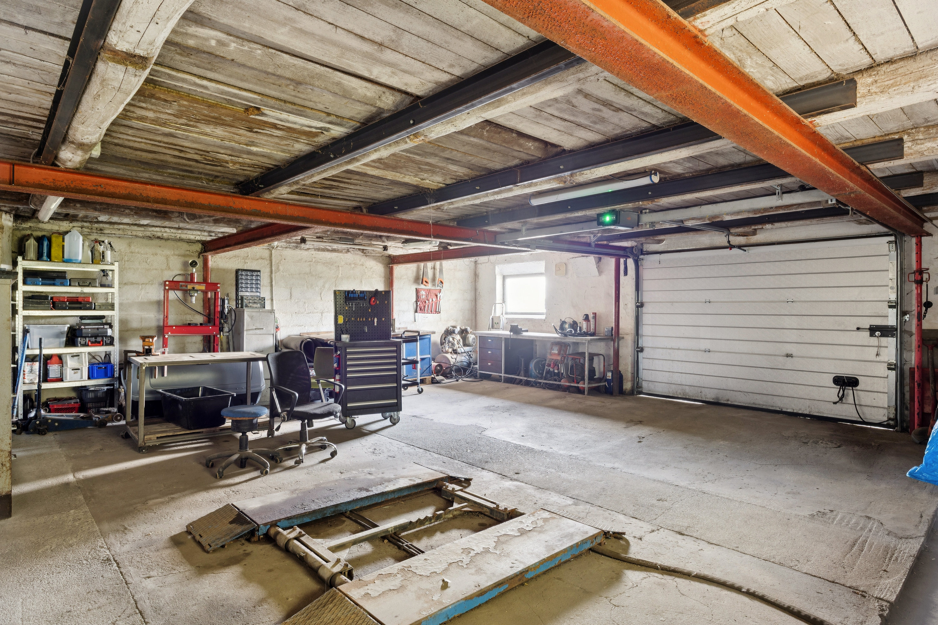 Fremhævet garage billede i fuldskærmstilstand. Billede af Kragerupgårdsvej 27, Tjørnelunde, 4270 Høng
