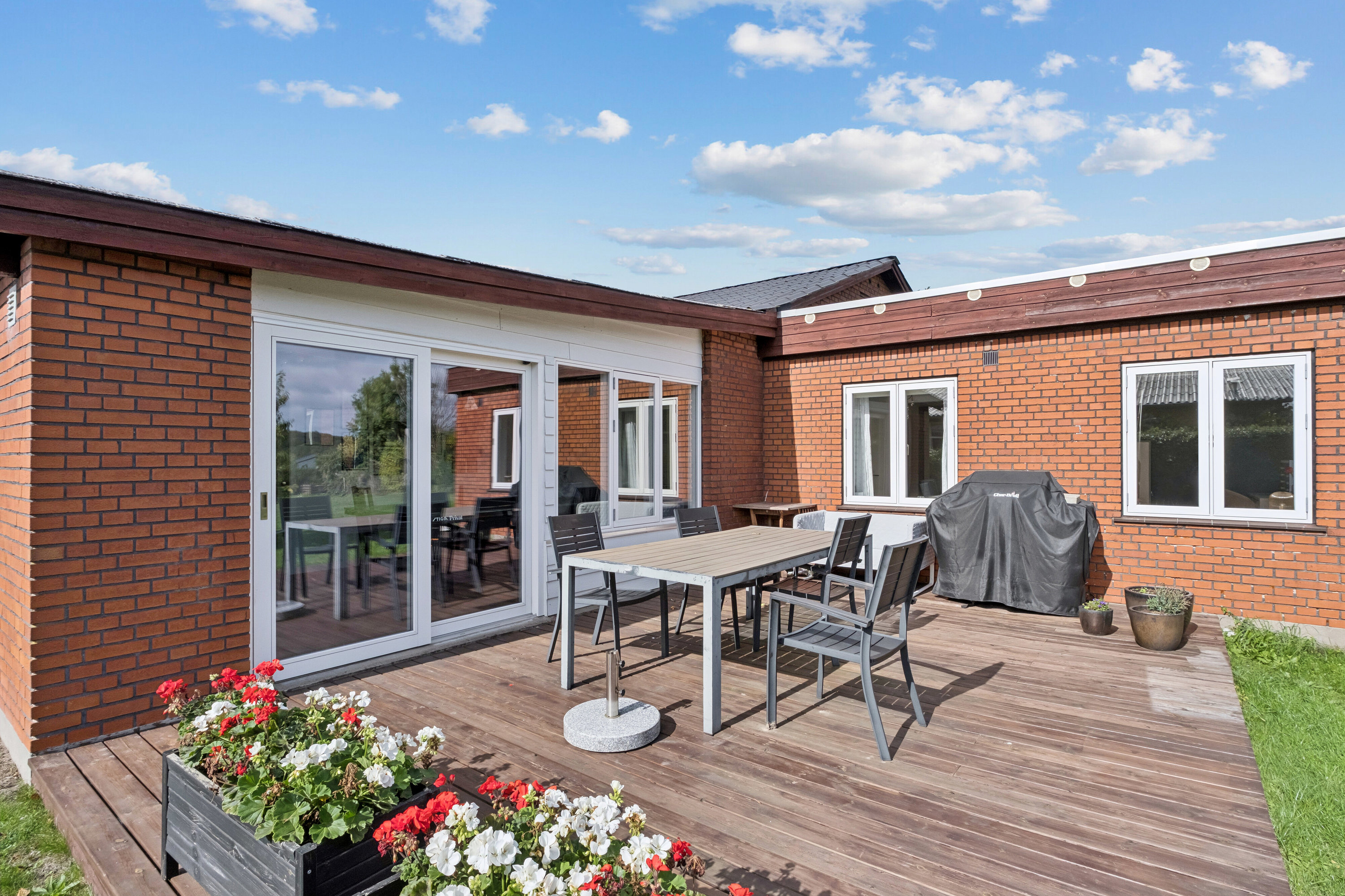 Fremhævet terrasse billede i fuldskærmstilstand. Billede af Hammerichsvej 26, 4760 Vordingborg