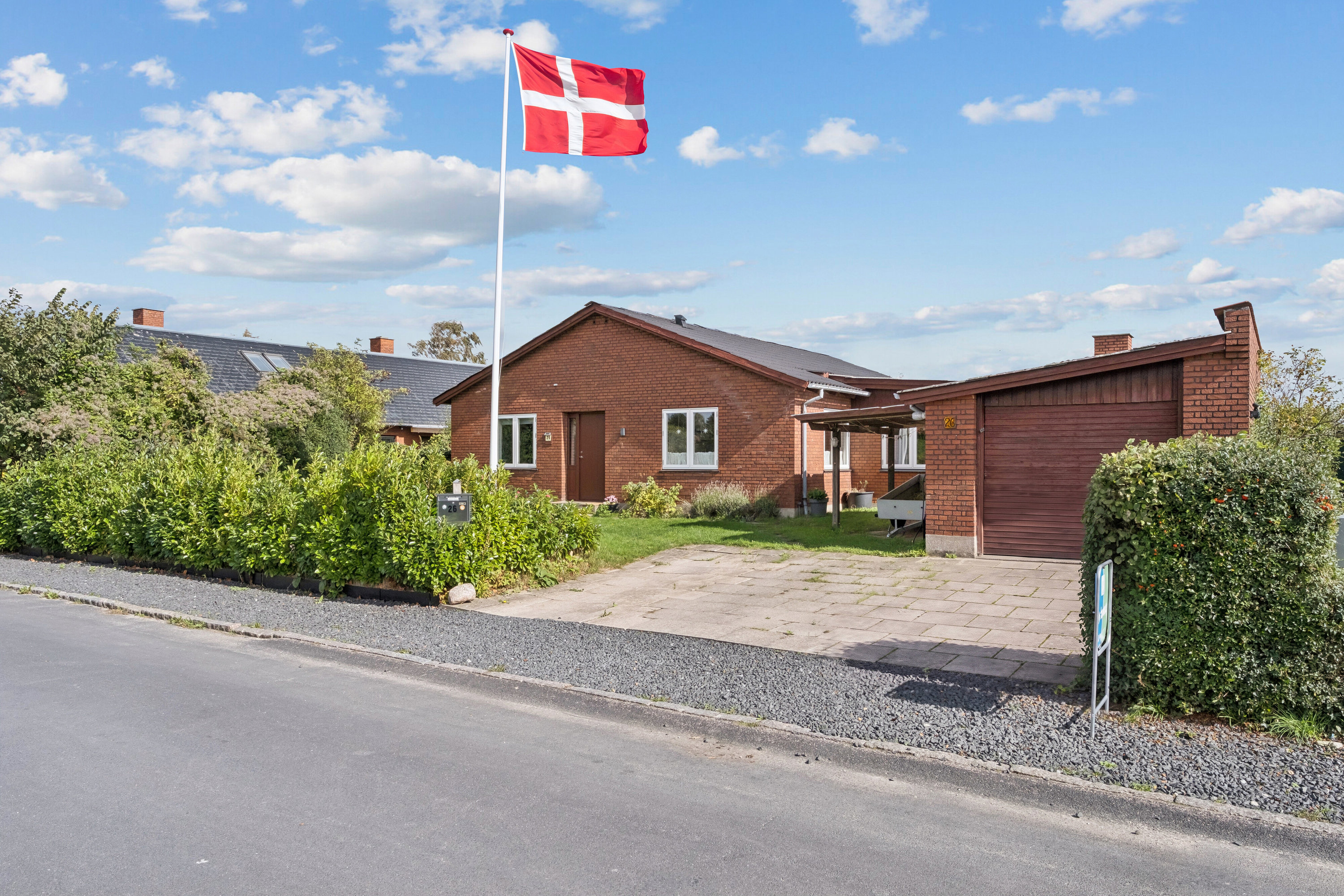 Fremhævet set fra vejen billede i fuldskærmstilstand. Billede af Hammerichsvej 26, 4760 Vordingborg