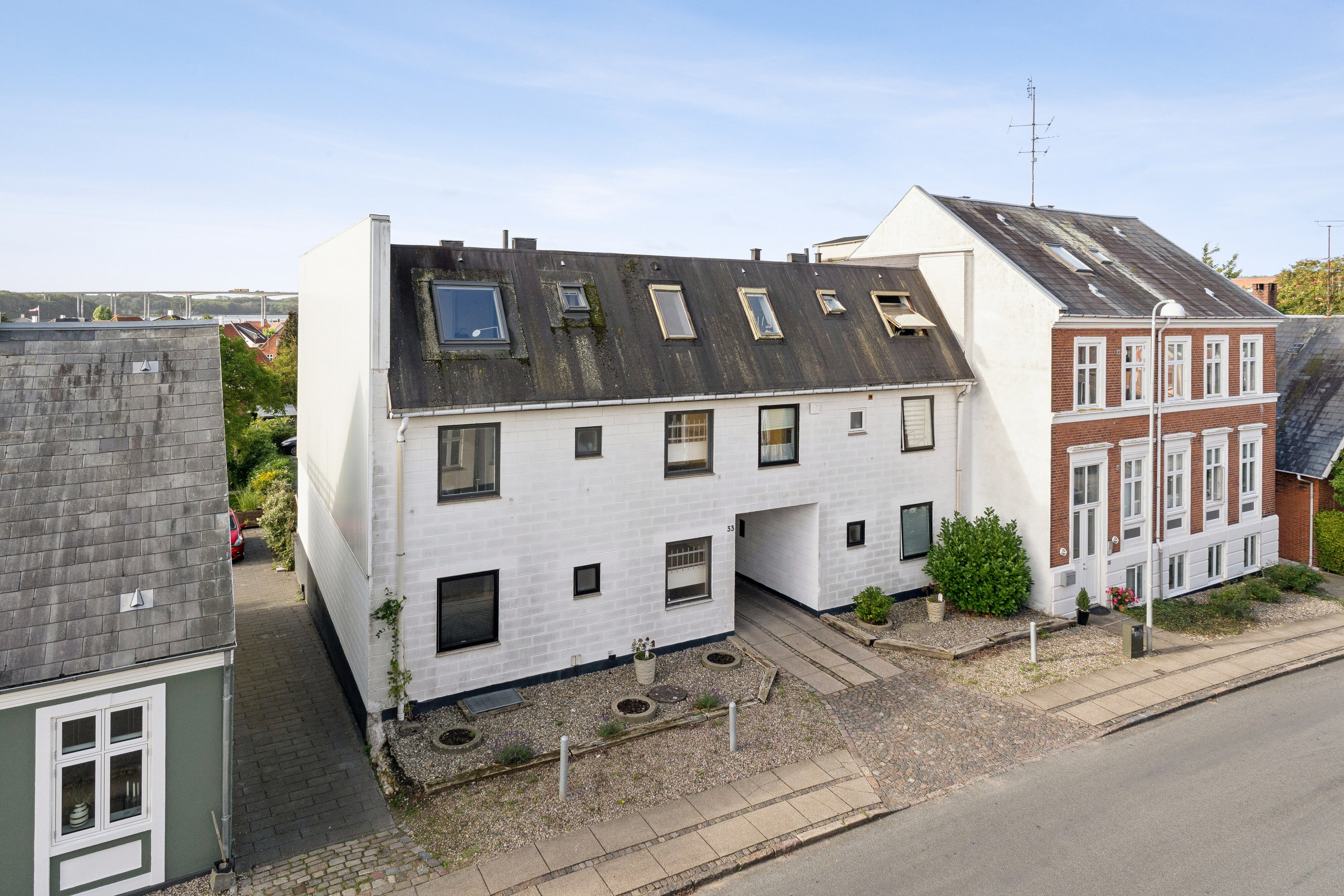 Fremhævet luftfoto billede i fuldskærmstilstand. Billede af Valdemarsgade 33, 2. mf., 5700 Svendborg