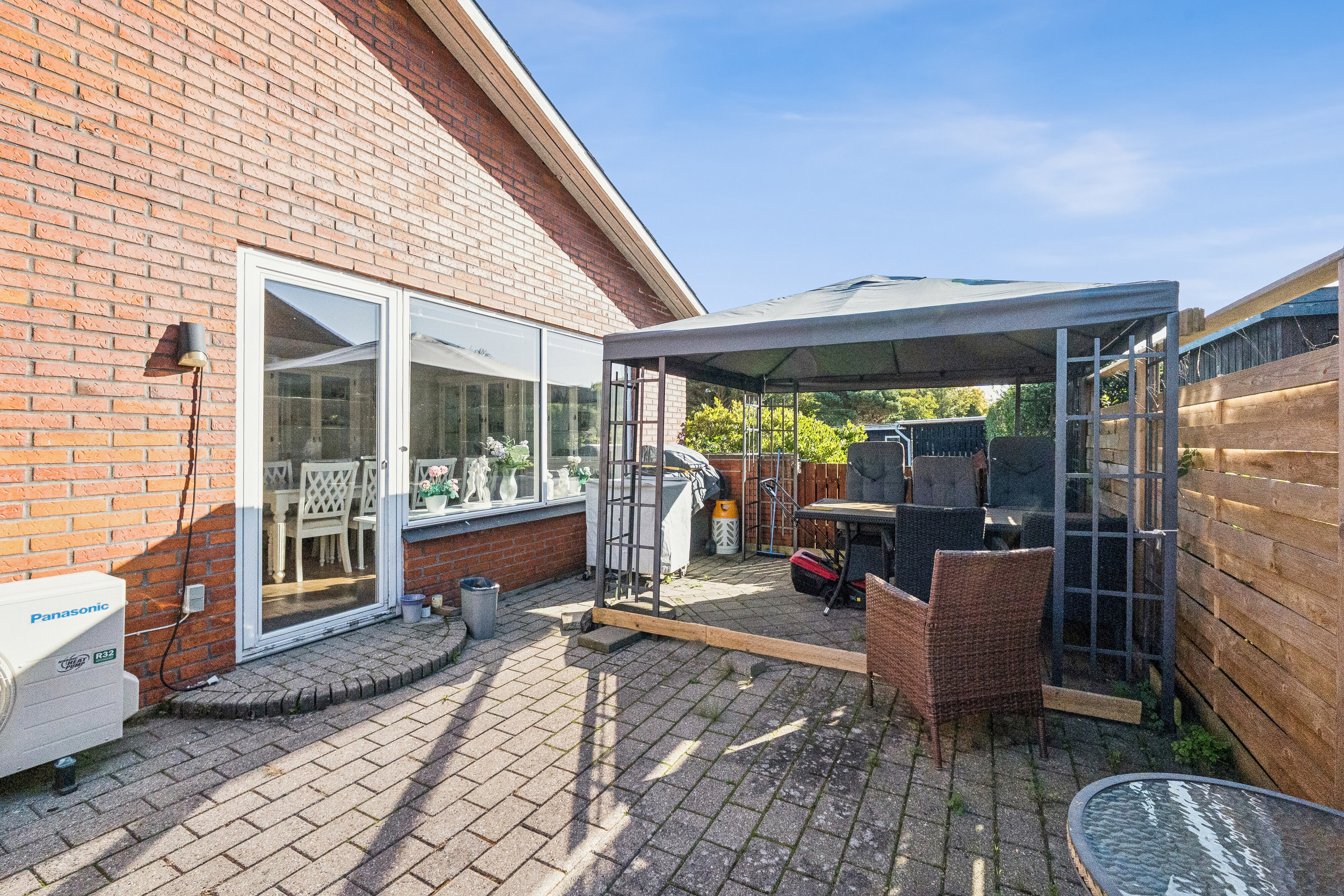 Fremhævet terrasse billede i fuldskærmstilstand. Billede af Åbrinken 6, Uggerby, 9800 Hjørring