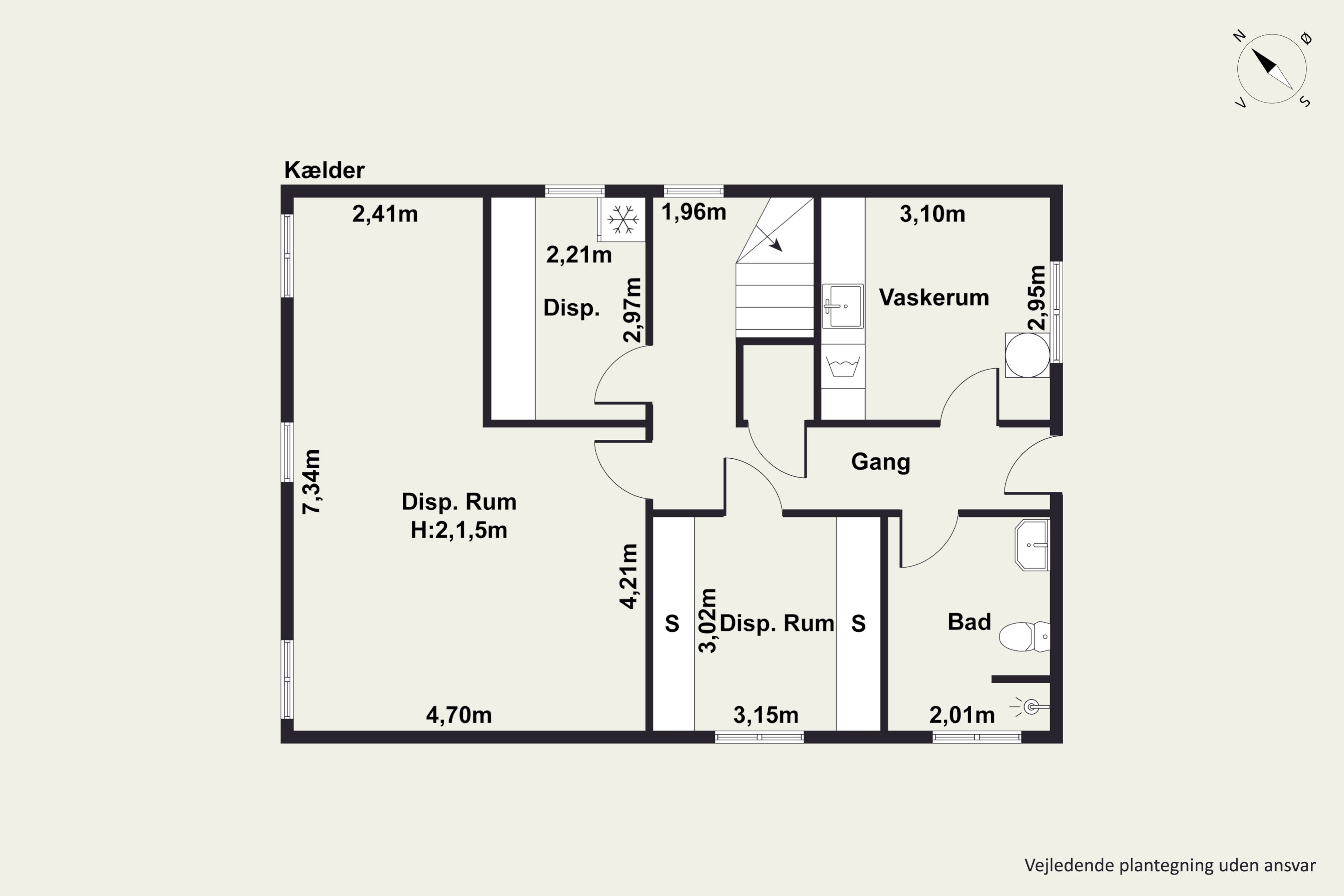 Plantegninger billede af Skovmarken 2, 2800 Kongens Lyngby