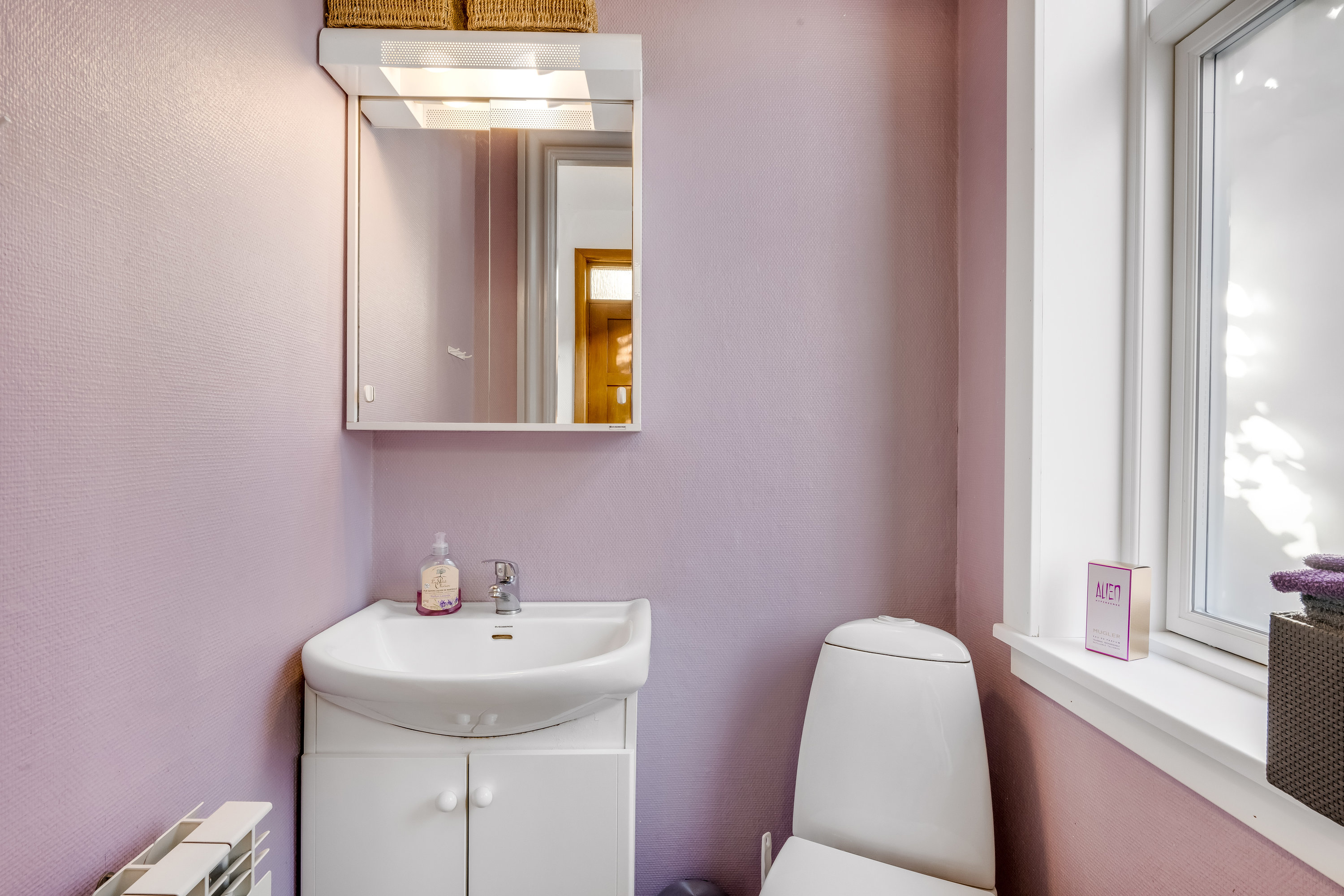 Fremhævet toilet billede i fuldskærmstilstand. Billede af Nygade 40, 6900 Skjern