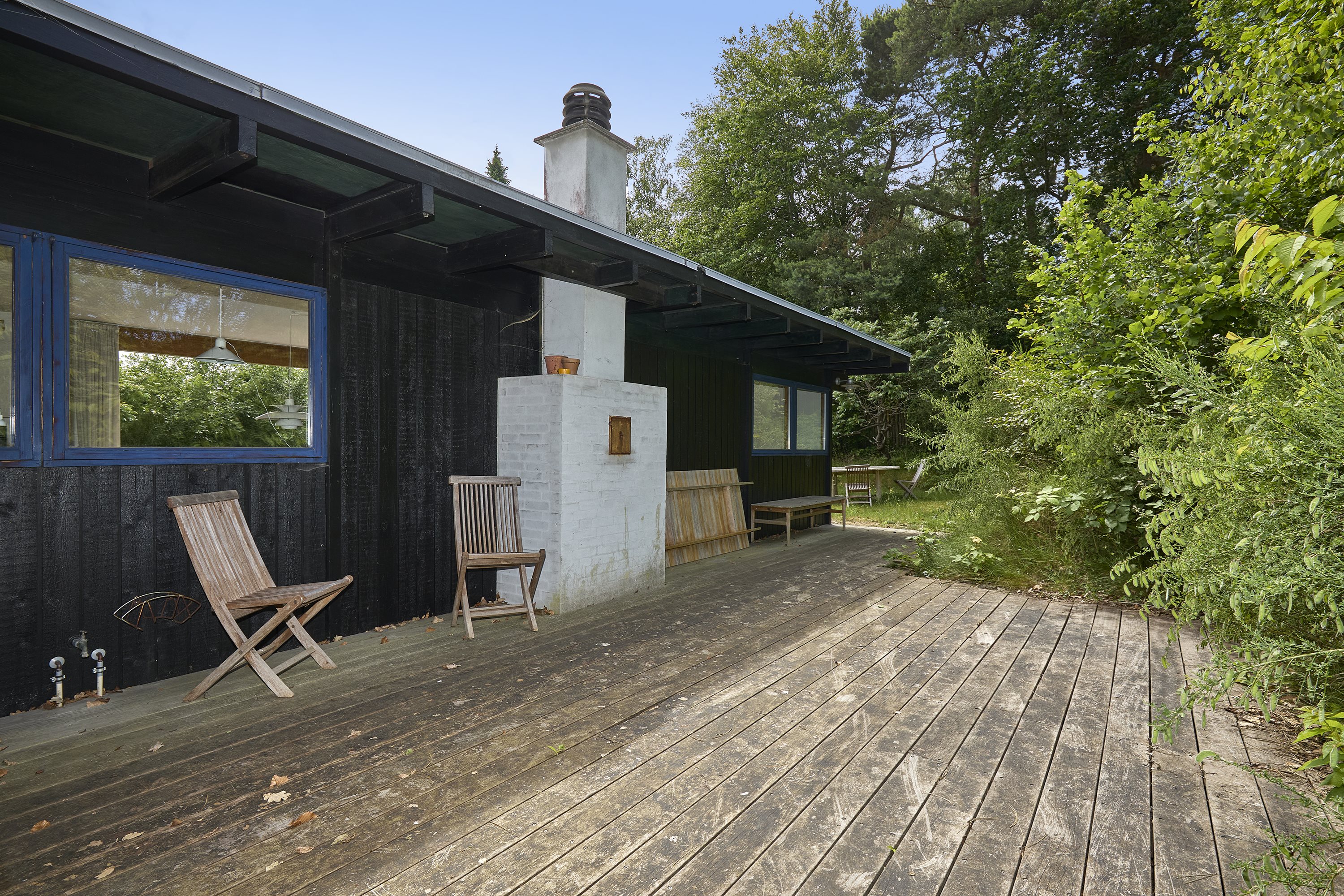 Fremhævet terrasse billede i fuldskærmstilstand. Billede af Engbakken 8, 3210 Vejby