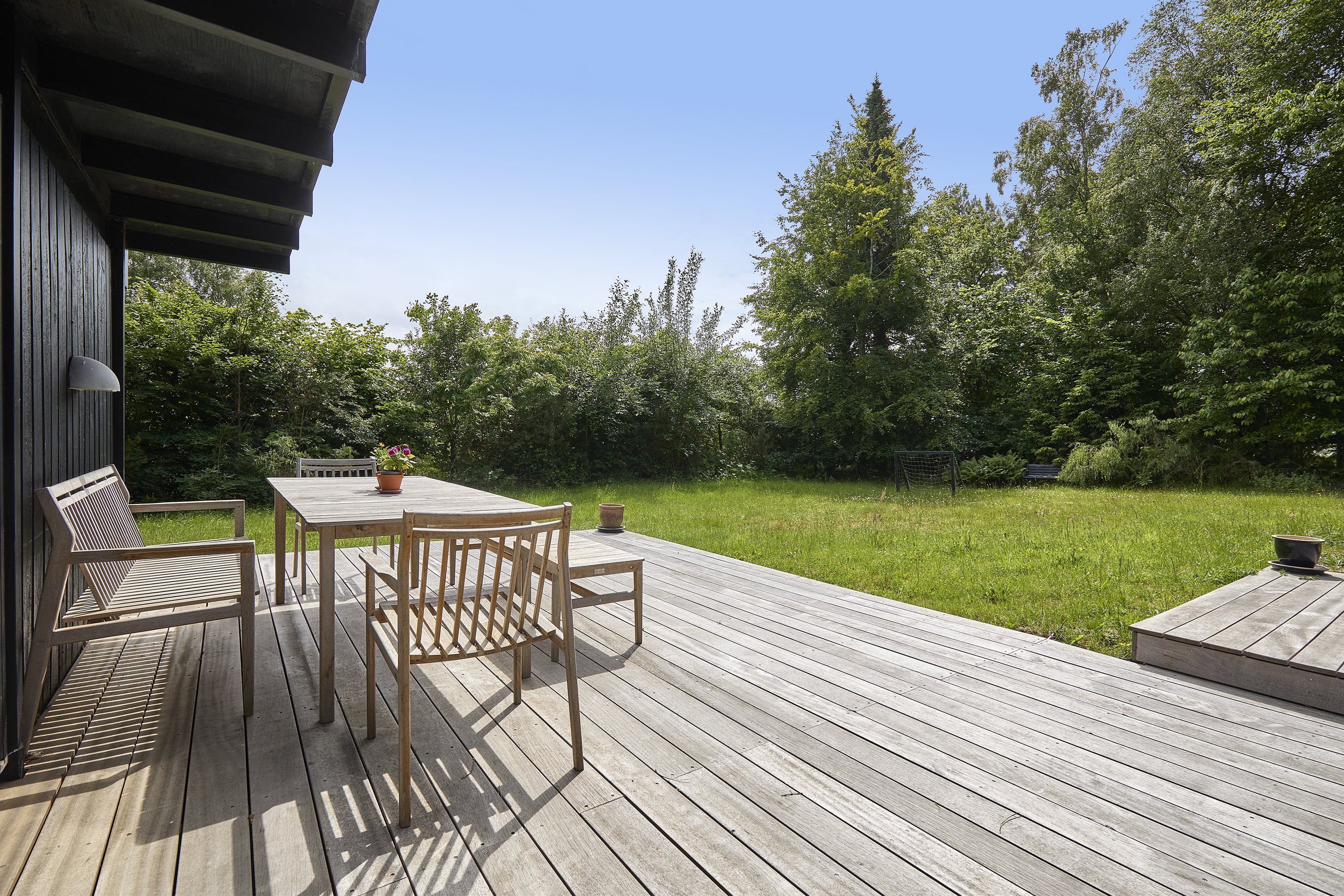 Fremhævet terrasse billede i fuldskærmstilstand. Billede af Engbakken 8, 3210 Vejby
