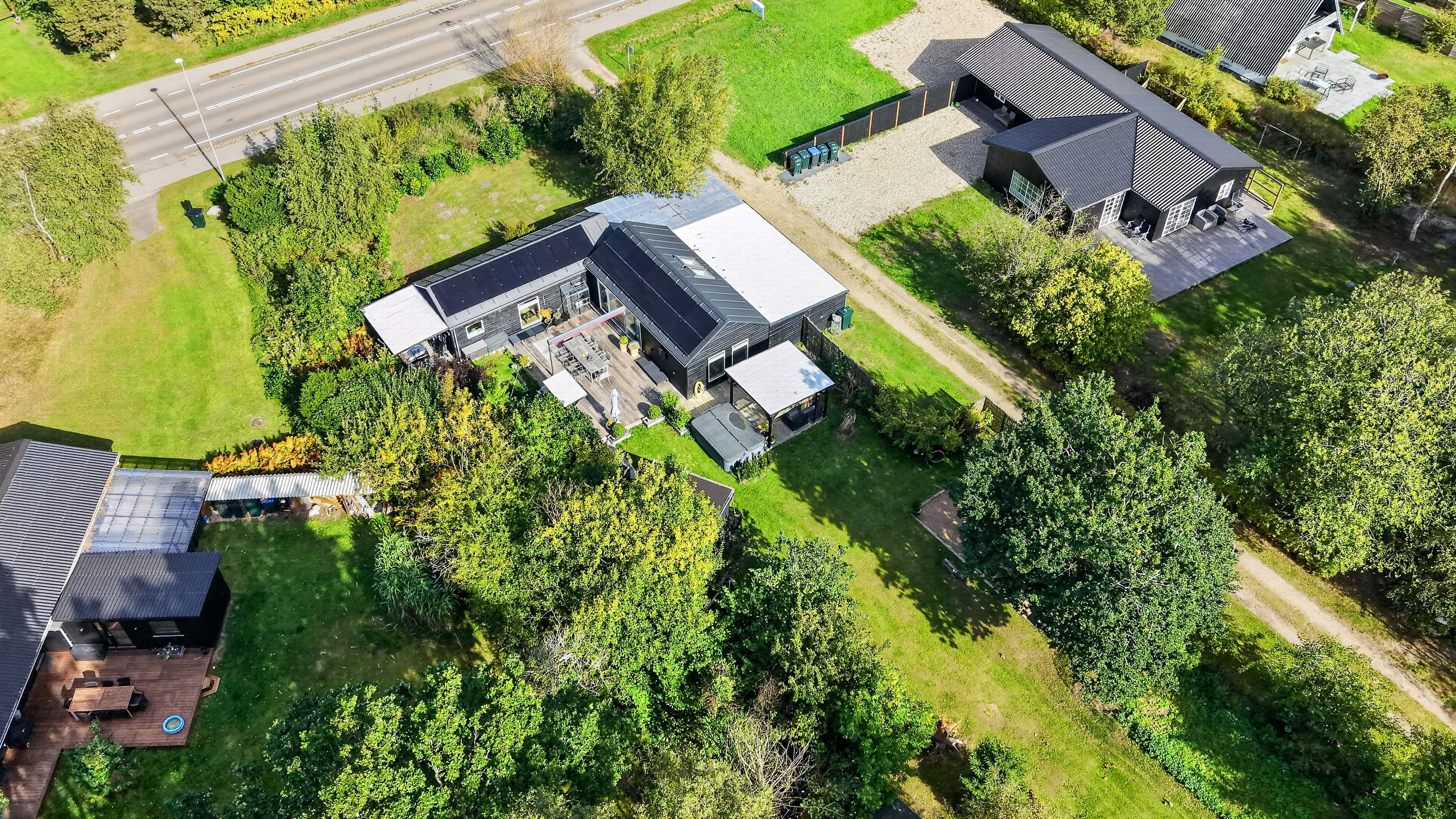 Fremhævet luftfoto billede i fuldskærmstilstand. Billede af Lysbovej 2, 4581 Rørvig