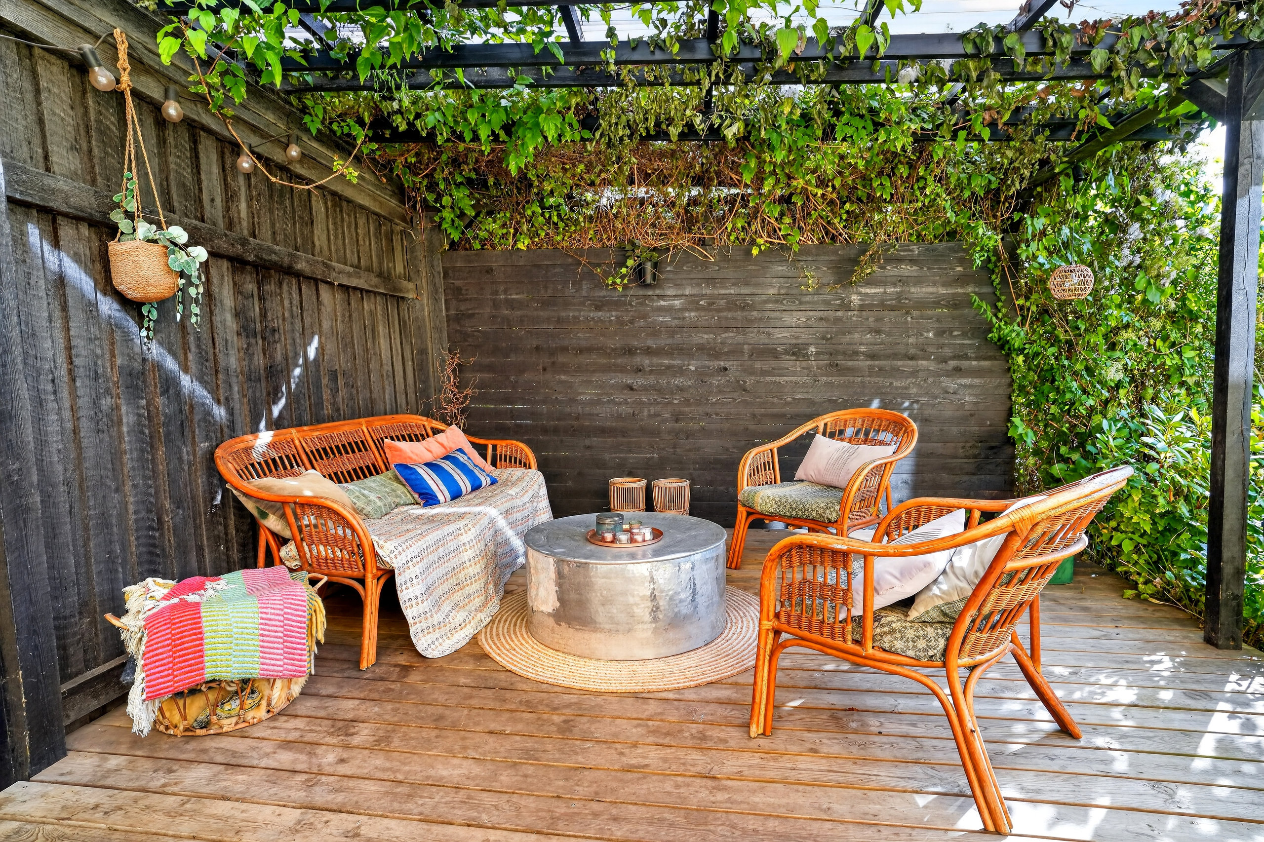 Fremhævet terrasse billede i fuldskærmstilstand. Billede af Septembervej 4, st., 2860 Søborg