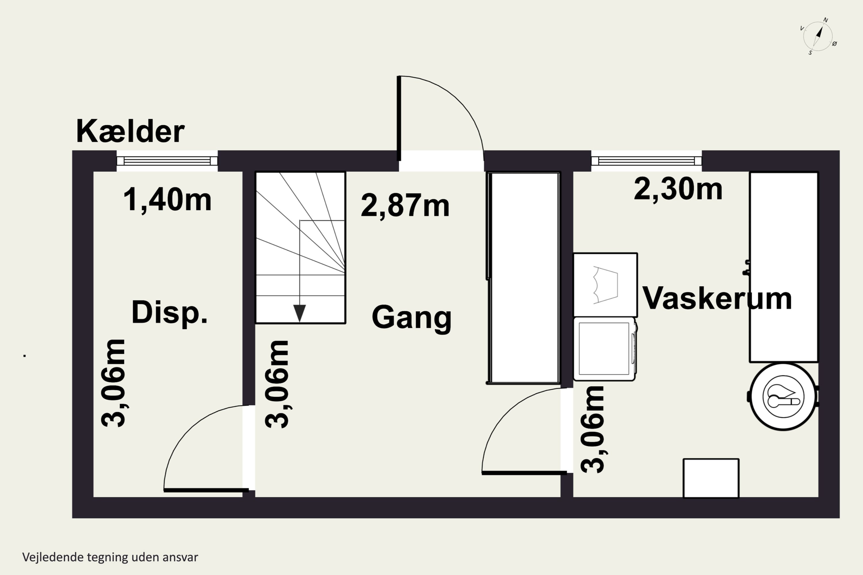 Plantegninger billede af Hammerichsvej 26, 4760 Vordingborg