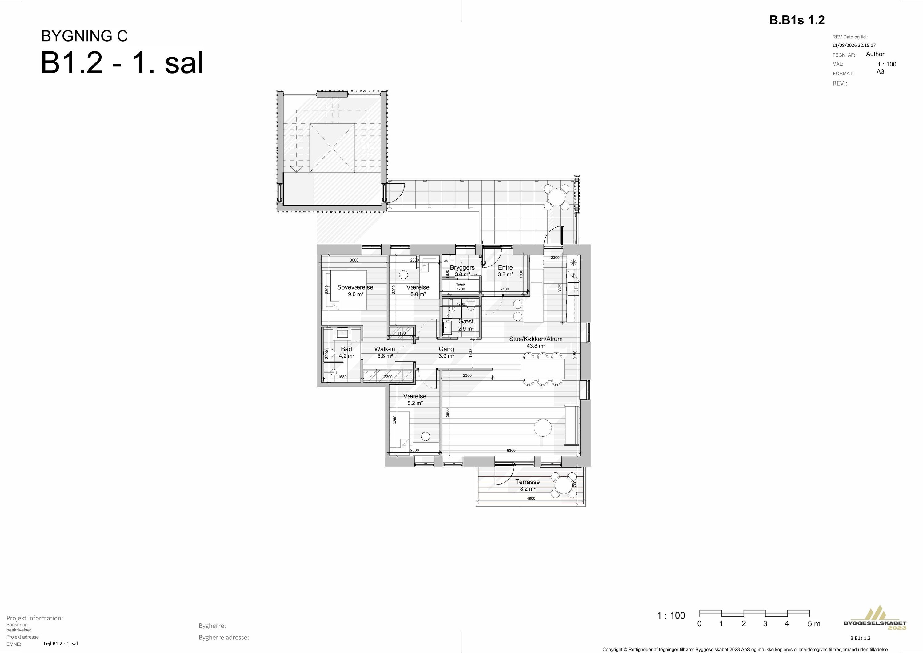 Plantegninger billede af Ole Kirks Vej 17C, 1. 1., 7190 Billund