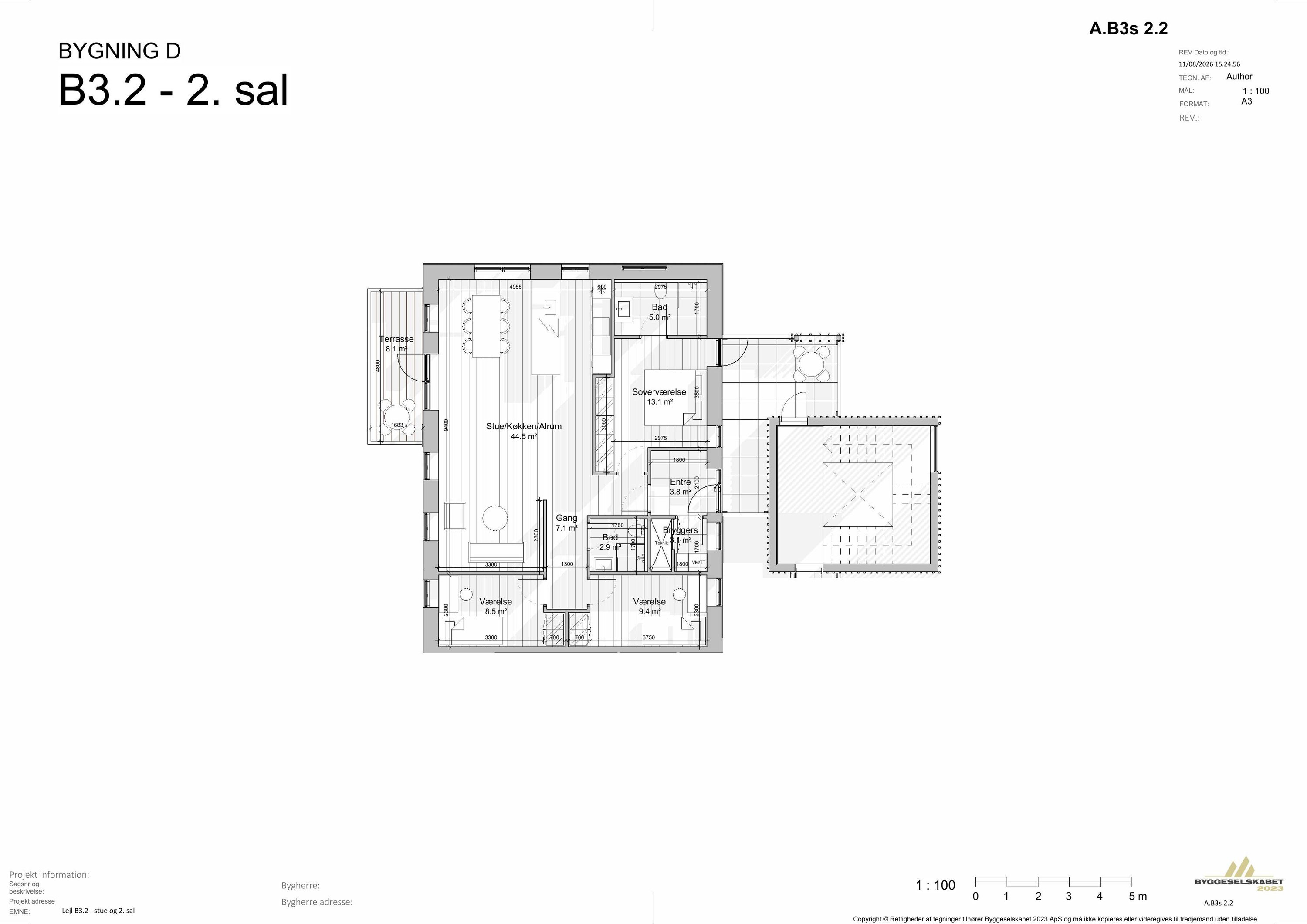 Plantegninger billede af Ole Kirks Vej 17D, 2. 1., 7190 Billund