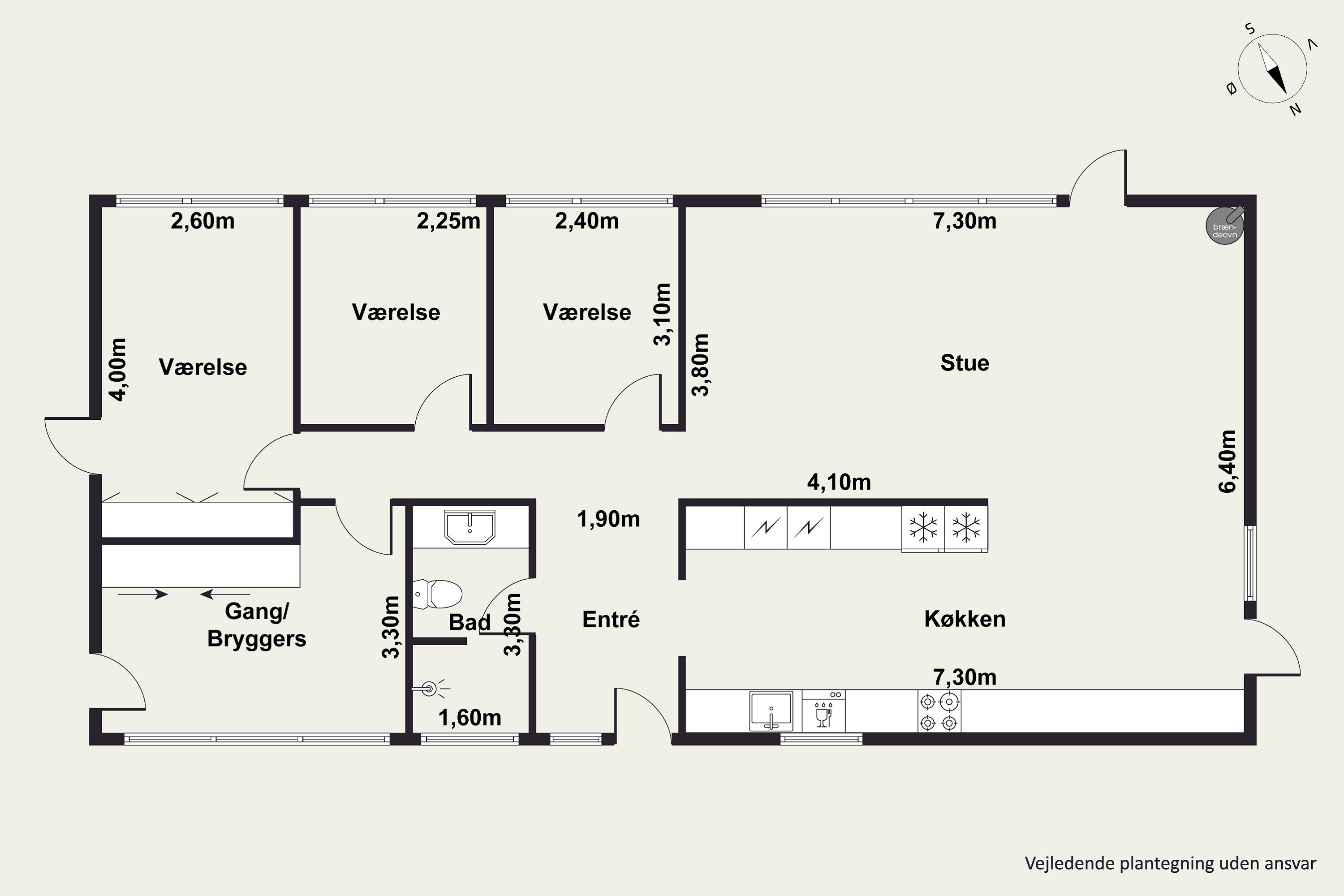 Plantegninger billede af Solvangen 31, Gug, 9210 Aalborg SØ