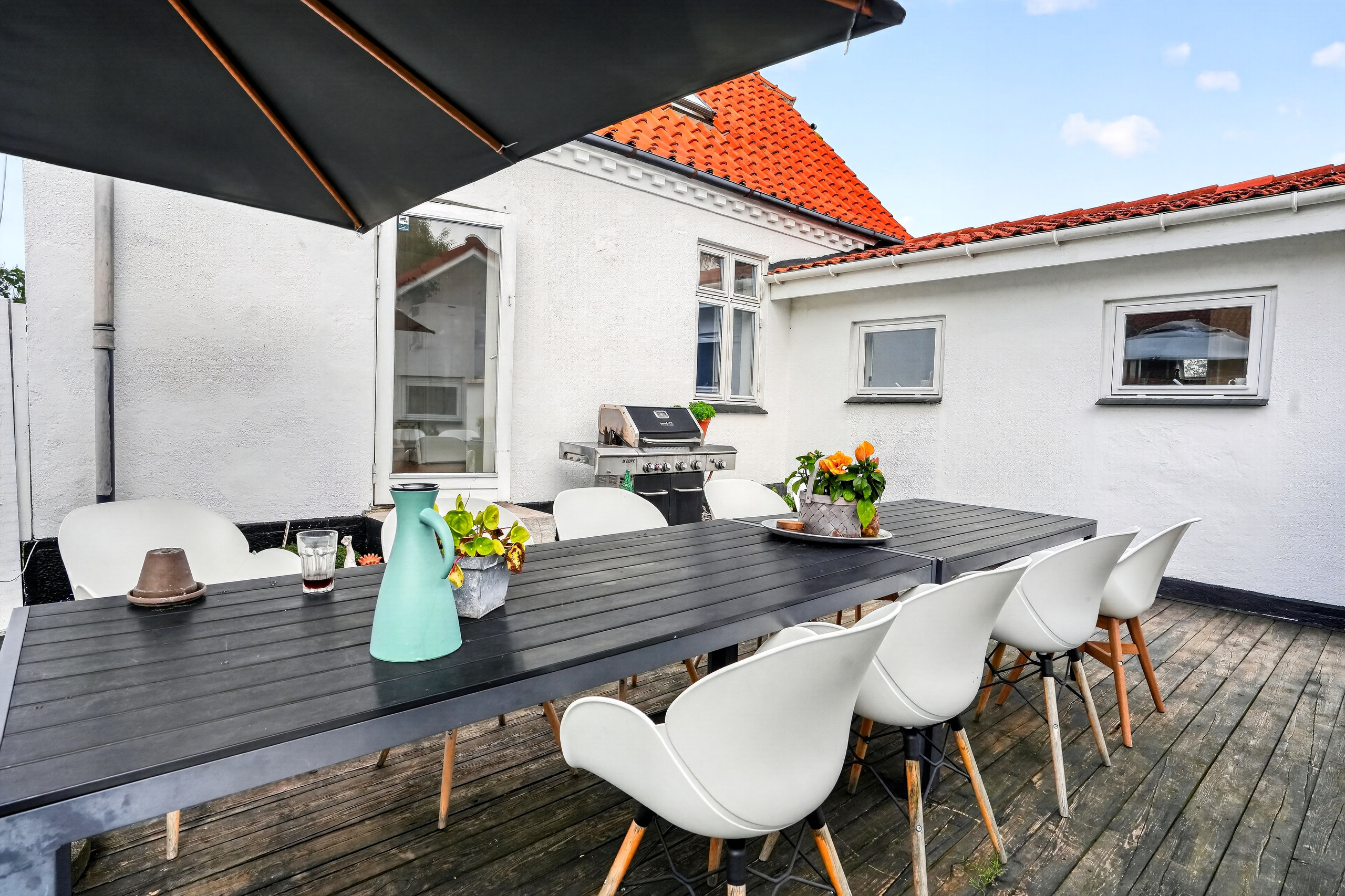 Fremhævet terrasse billede i fuldskærmstilstand. Billede af Rørvigvej 52, 4500 Nykøbing Sj
