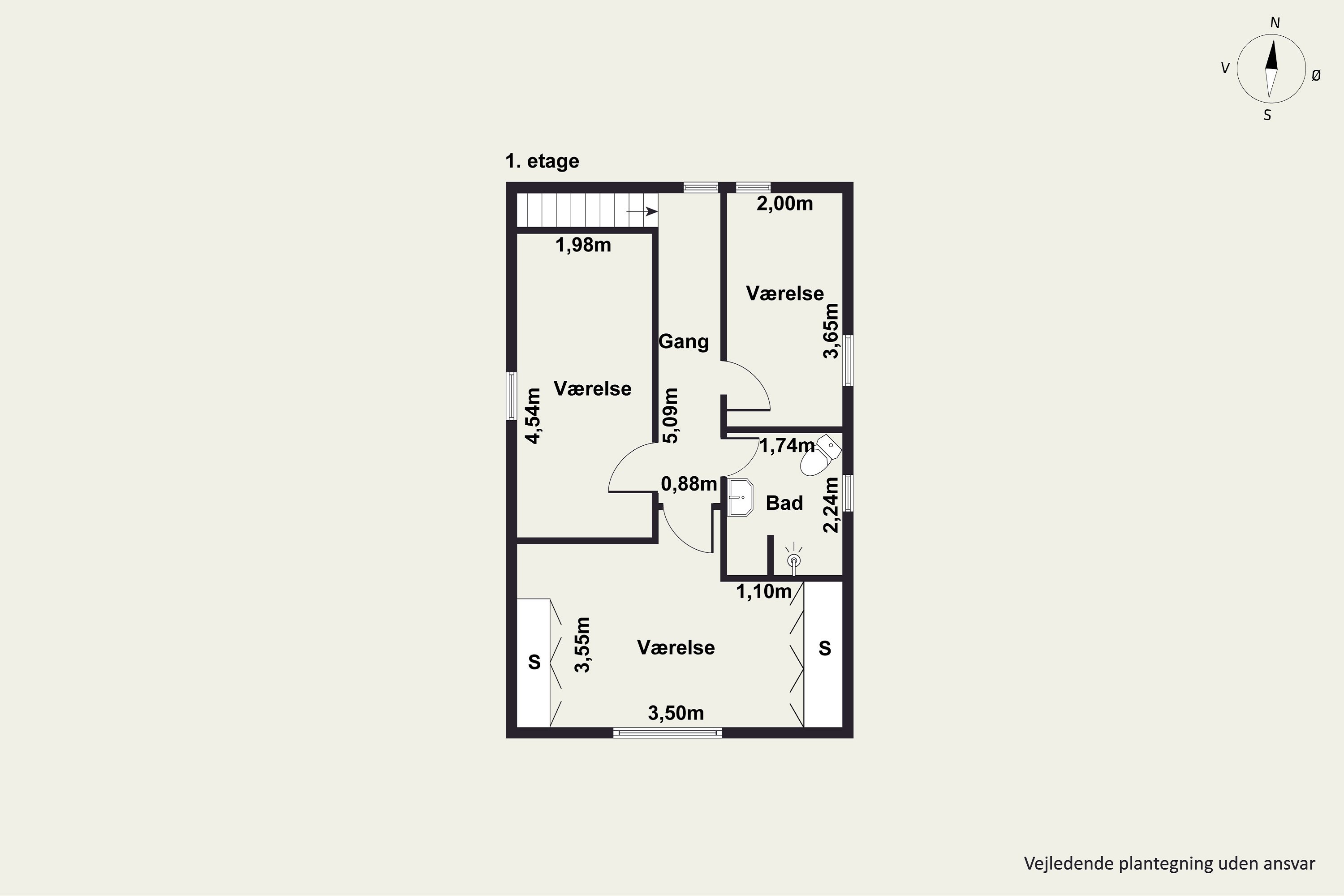 Plantegninger billede af Redstedvej 30, Redsted, 7970 Redsted M