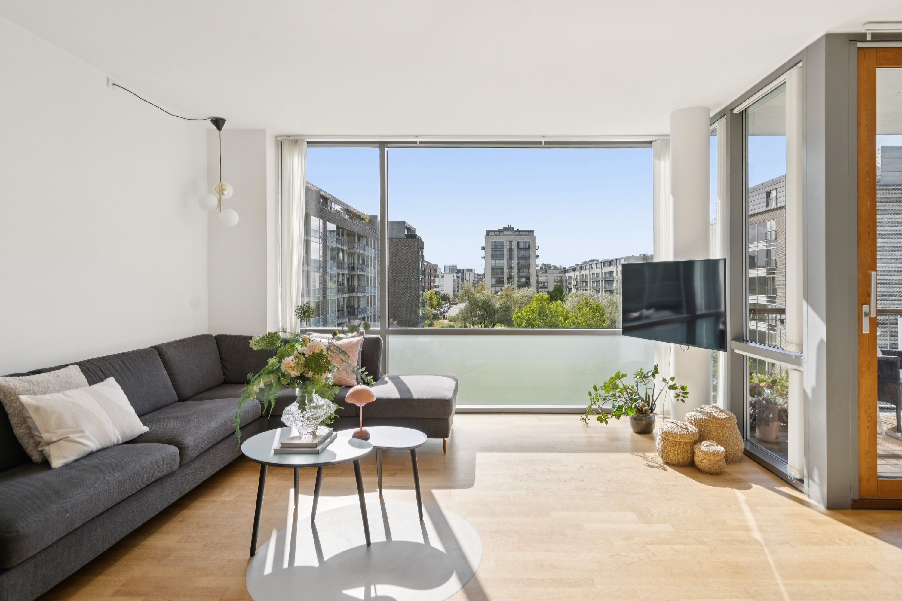 Fremhævet stue billede i fuldskærmstilstand. Billede af Carl Th. Zahles Gade 6, 3. th., 2300 København S