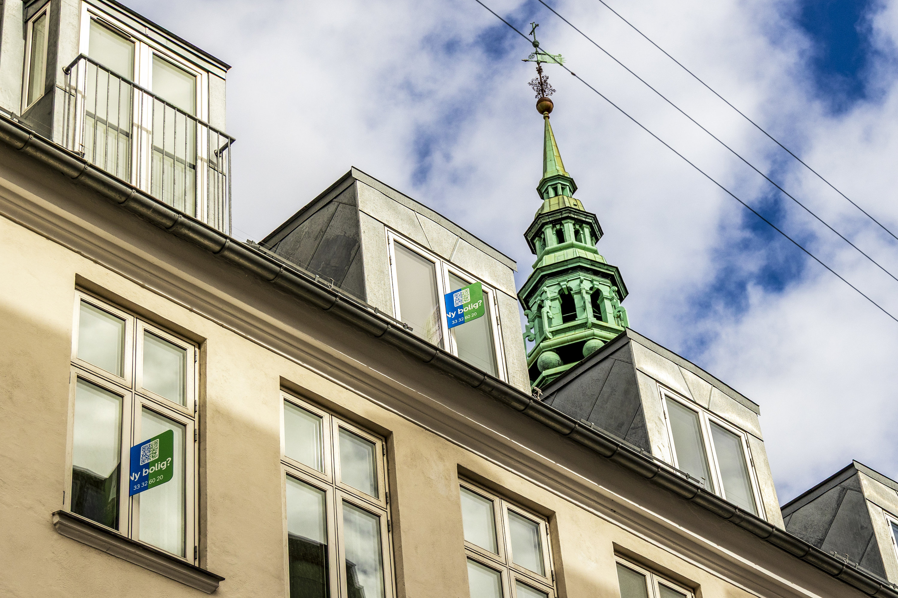 Fremhævet  billede i fuldskærmstilstand. Billede af Fortunstræde 4, 1. tv., 1065 København K