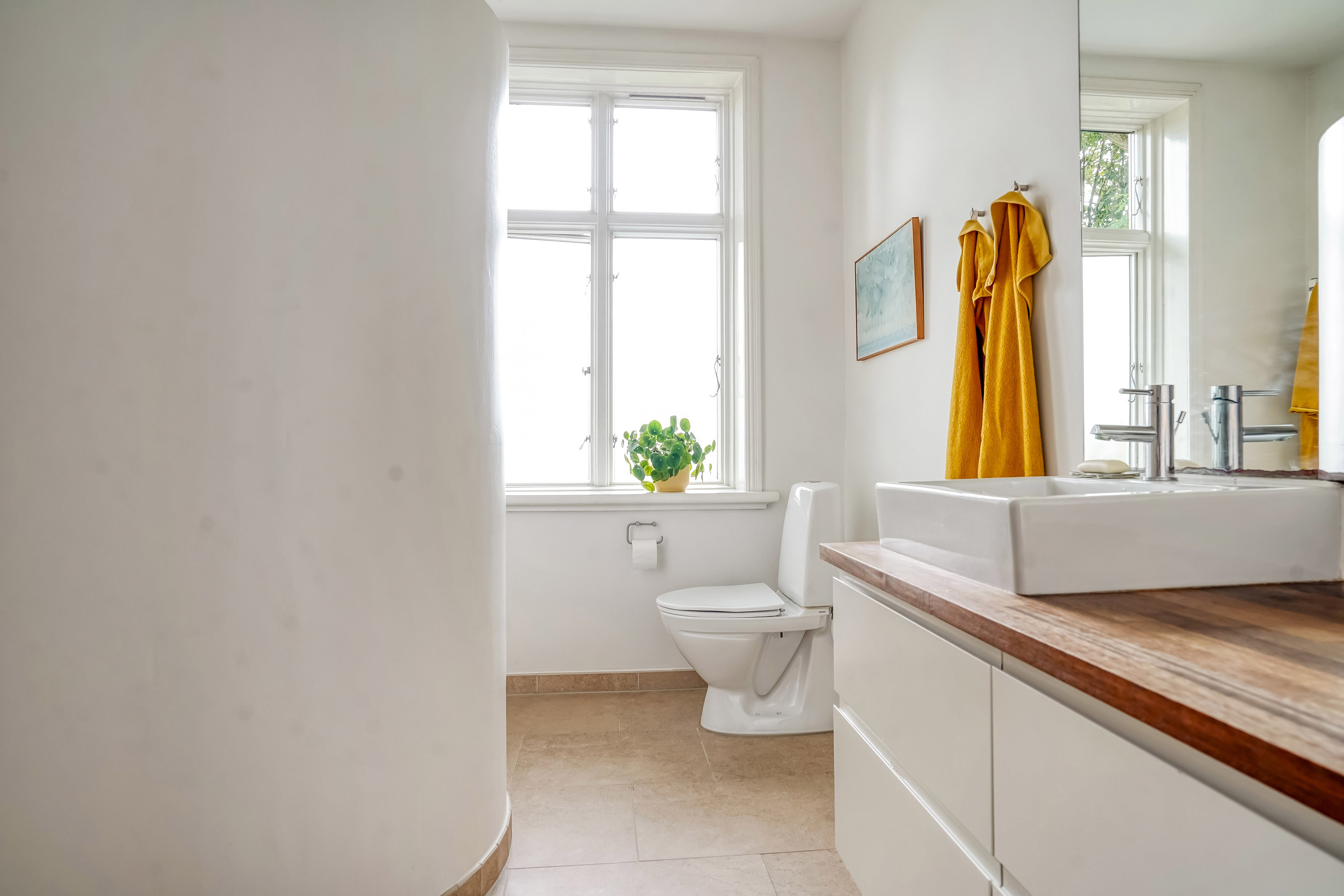 Fremhævet toilet billede i fuldskærmstilstand. Billede af Allégade 20B, st., 5000 Odense C