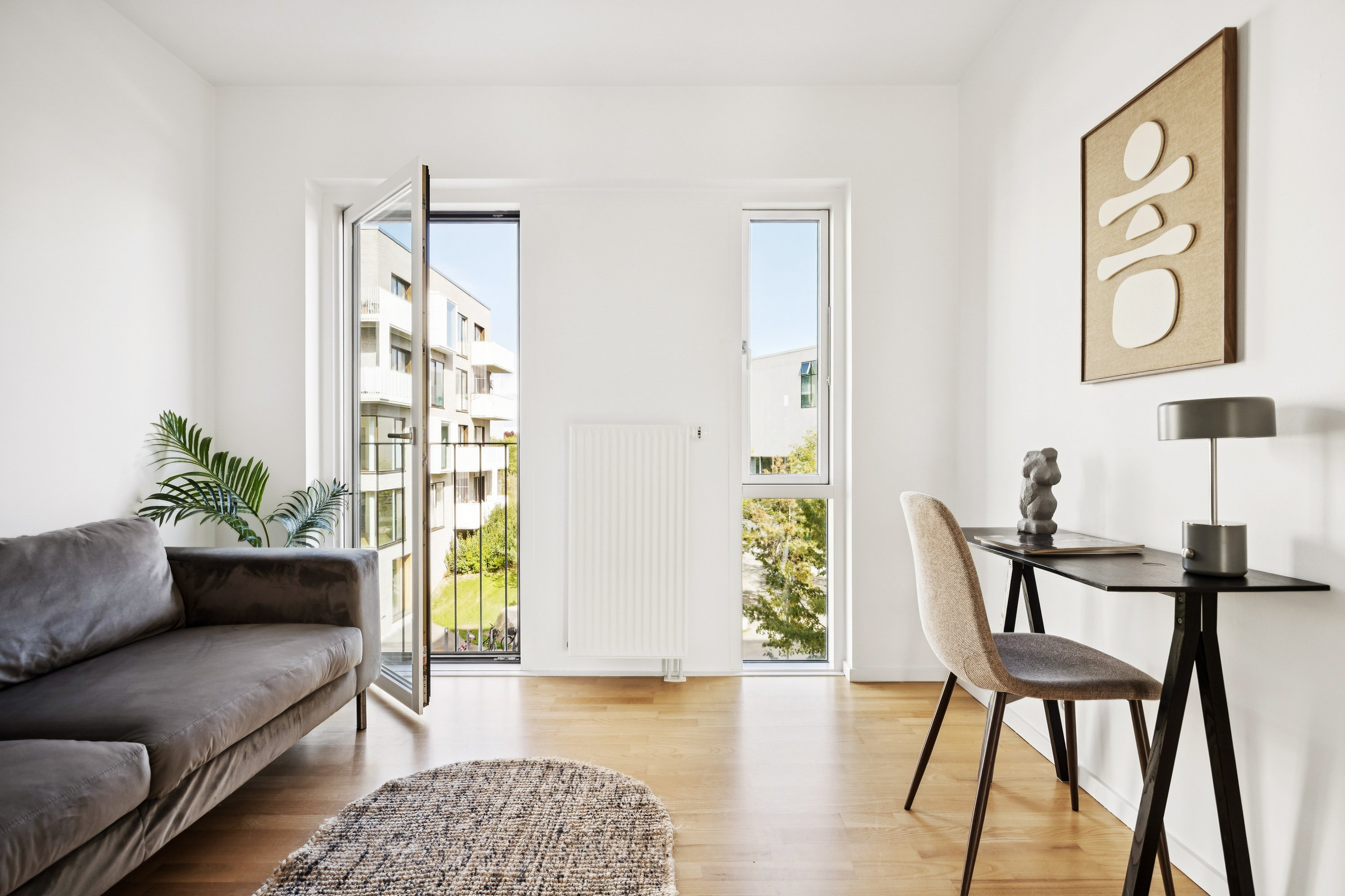 Fremhævet stue billede i fuldskærmstilstand. Billede af Dirch Passers Allé 5, 2. th., 2000 Frederiksberg