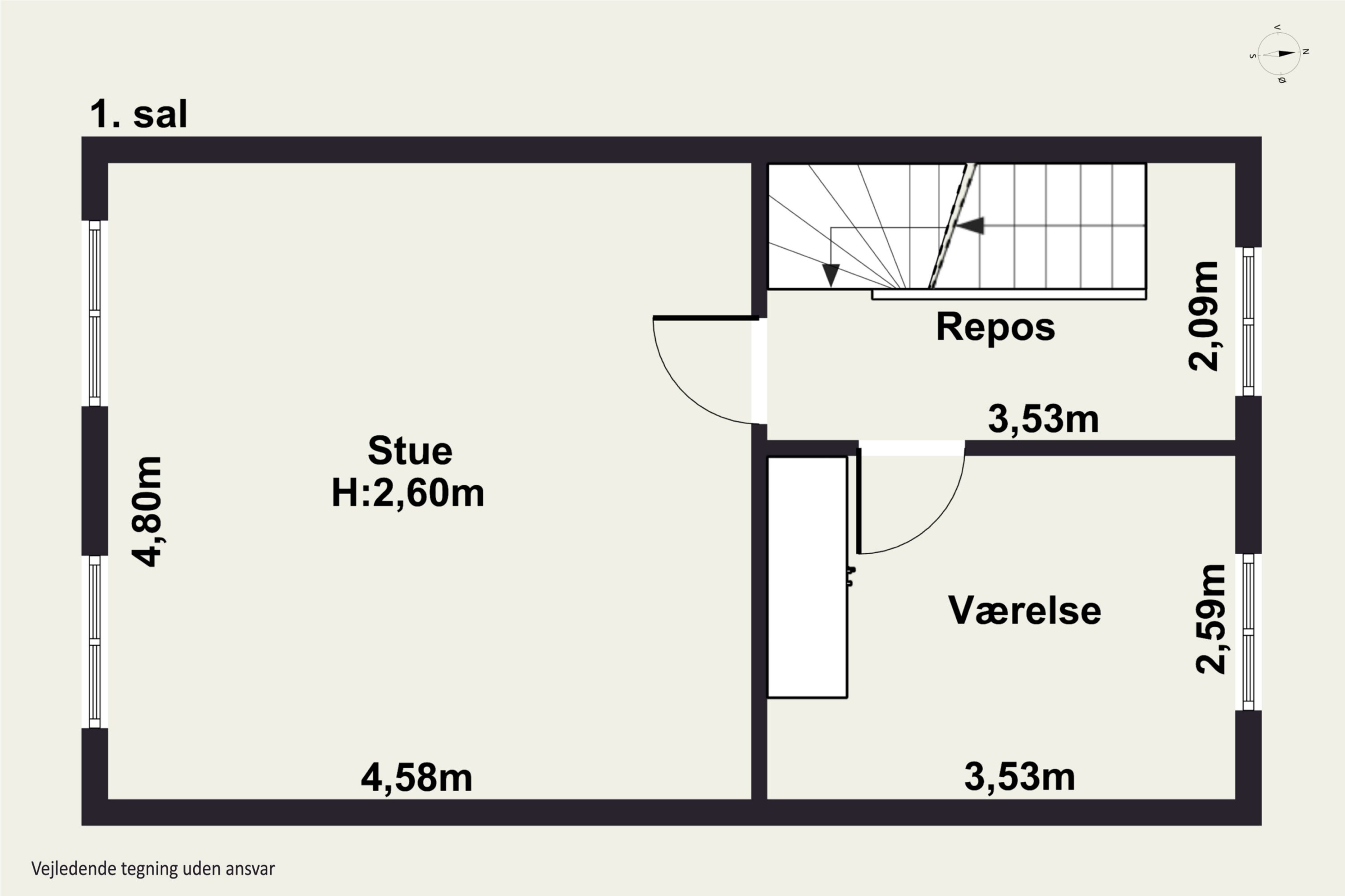 Plantegninger billede af Hvidovrevej 97D, 2650 Hvidovre