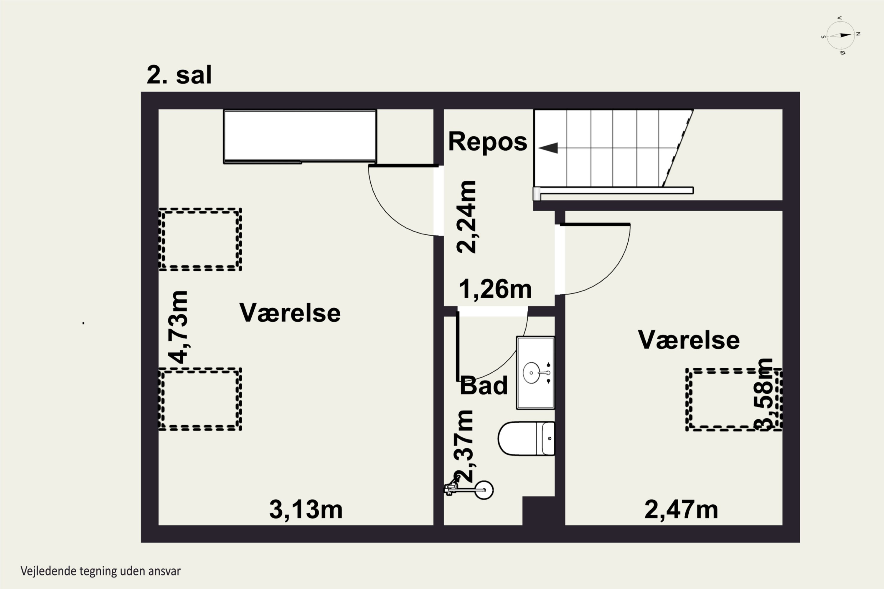 Plantegninger billede af Hvidovrevej 97D, 2650 Hvidovre