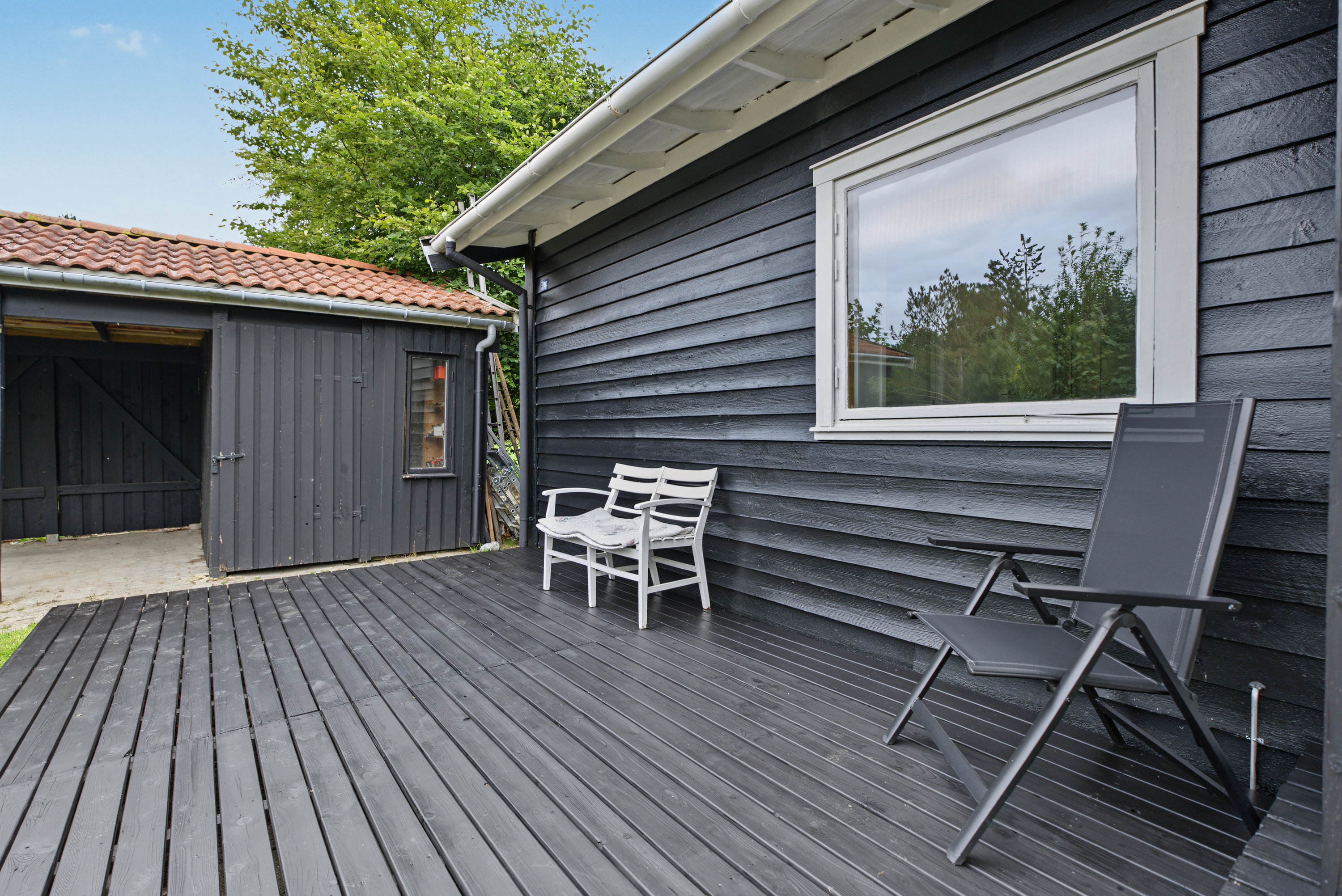 Fremhævet terrasse billede i fuldskærmstilstand. Billede af Stubbegårdsparken 114, 4900 Nakskov