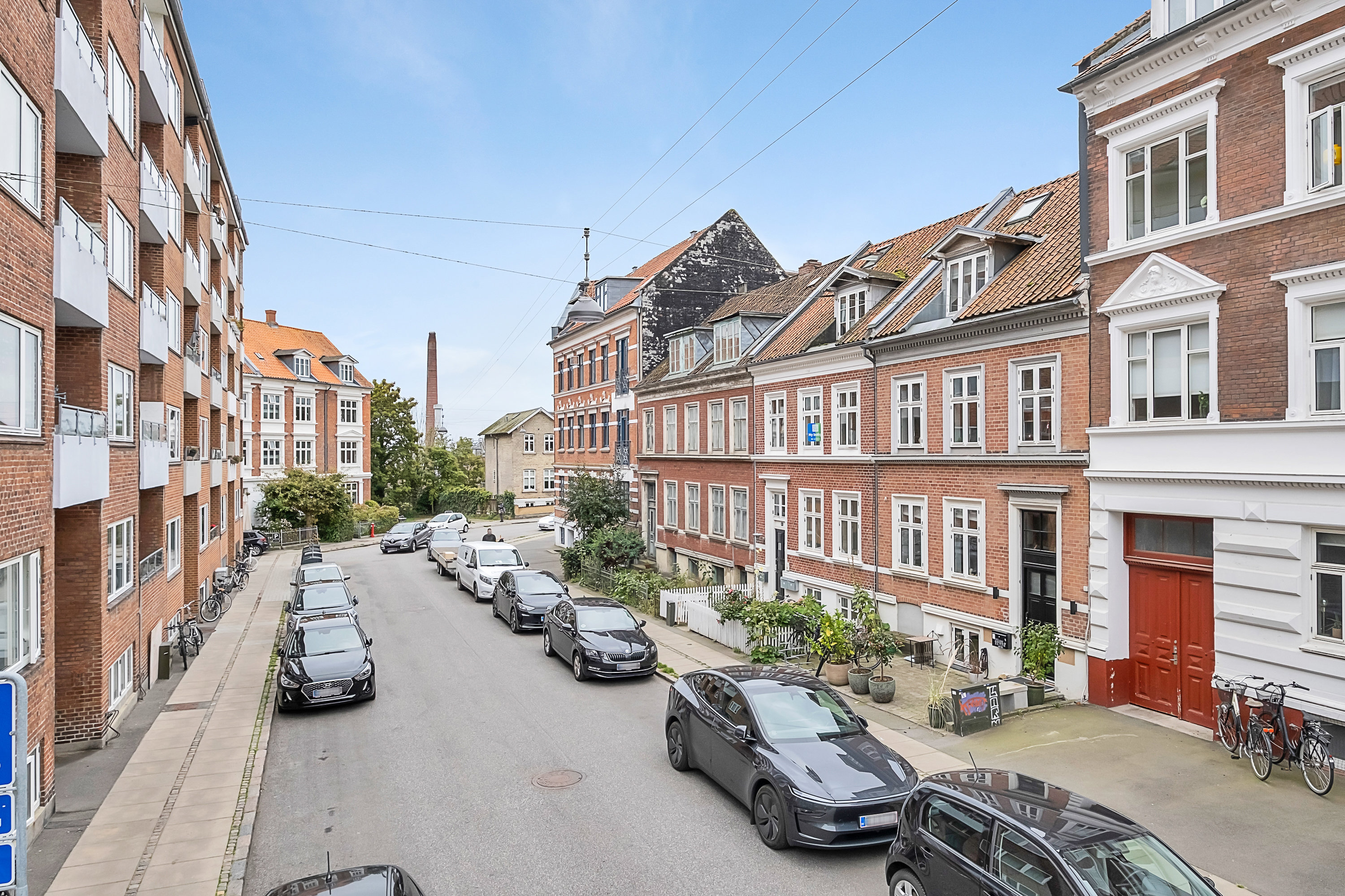 Fremhævet facade billede i fuldskærmstilstand. Billede af Heibergsgade 6, 2., 8000 Aarhus C