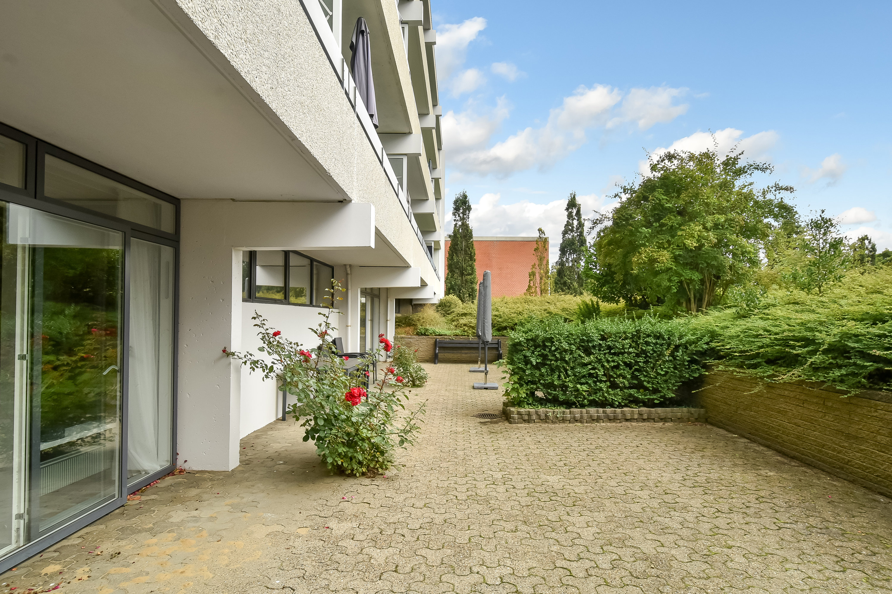 Fremhævet terrasse billede i fuldskærmstilstand. Billede af Præstehaven 10A, st. th., Gjellerup, 7400 Herning